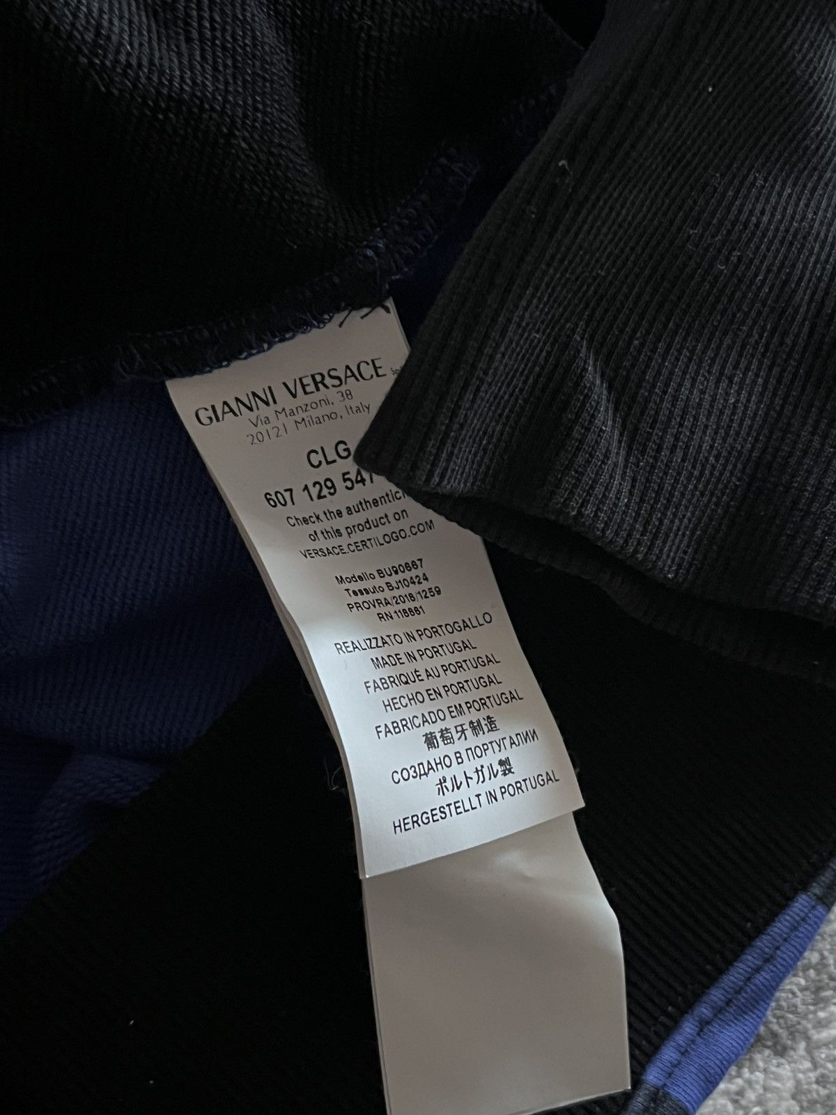 Versus Versace Vintage Y2K Milano Versace Versus zip hoodie Size US L / EU 52-54 / 3 - 5 Thumbnail