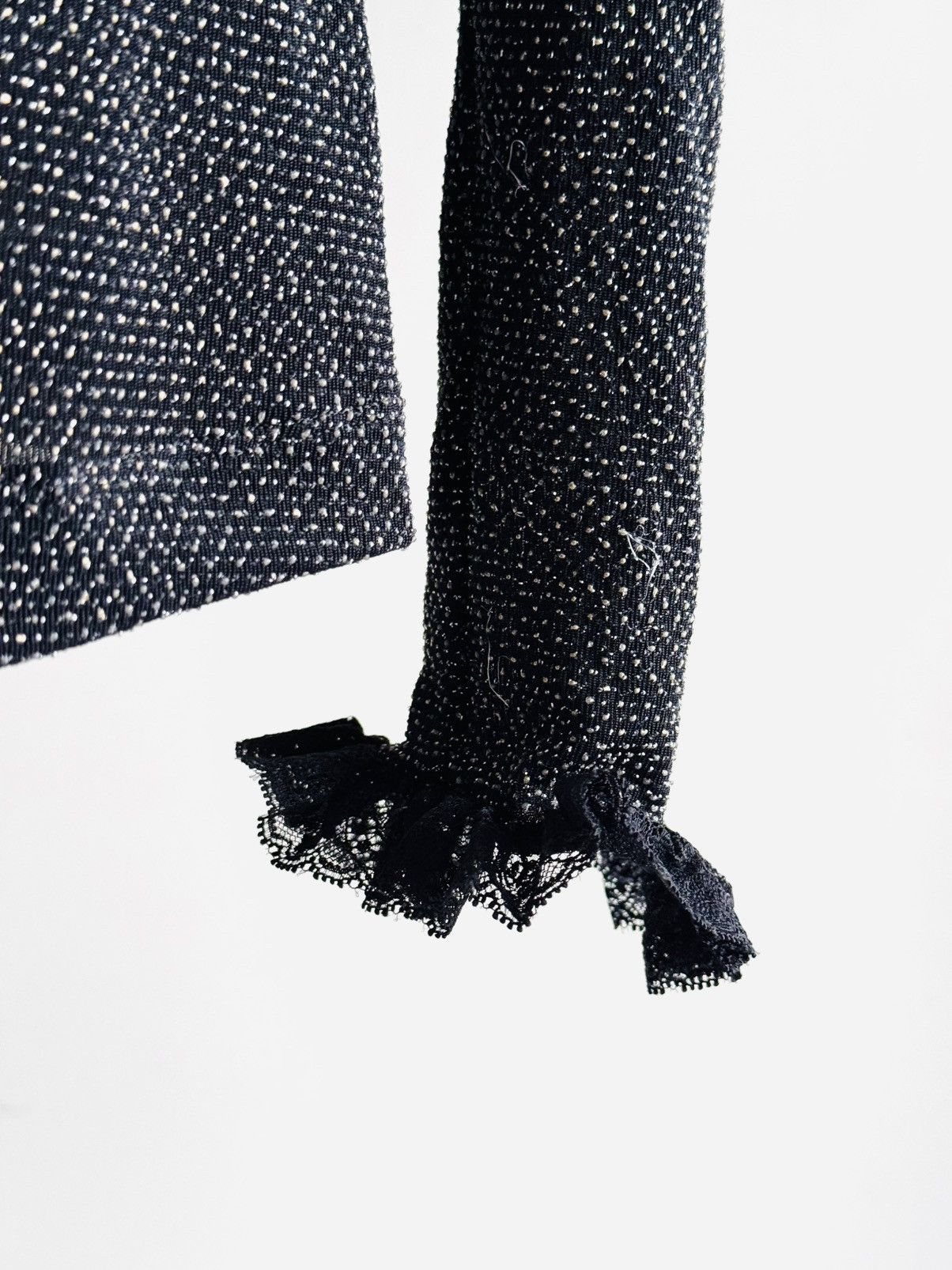 Alberta Ferretti × Philosophy di Lorenzo Serafini Philosophy di Lorenzo Serafini stretch lamé blouse sz 4 Size S / US 4 / IT 40 - 8 Thumbnail