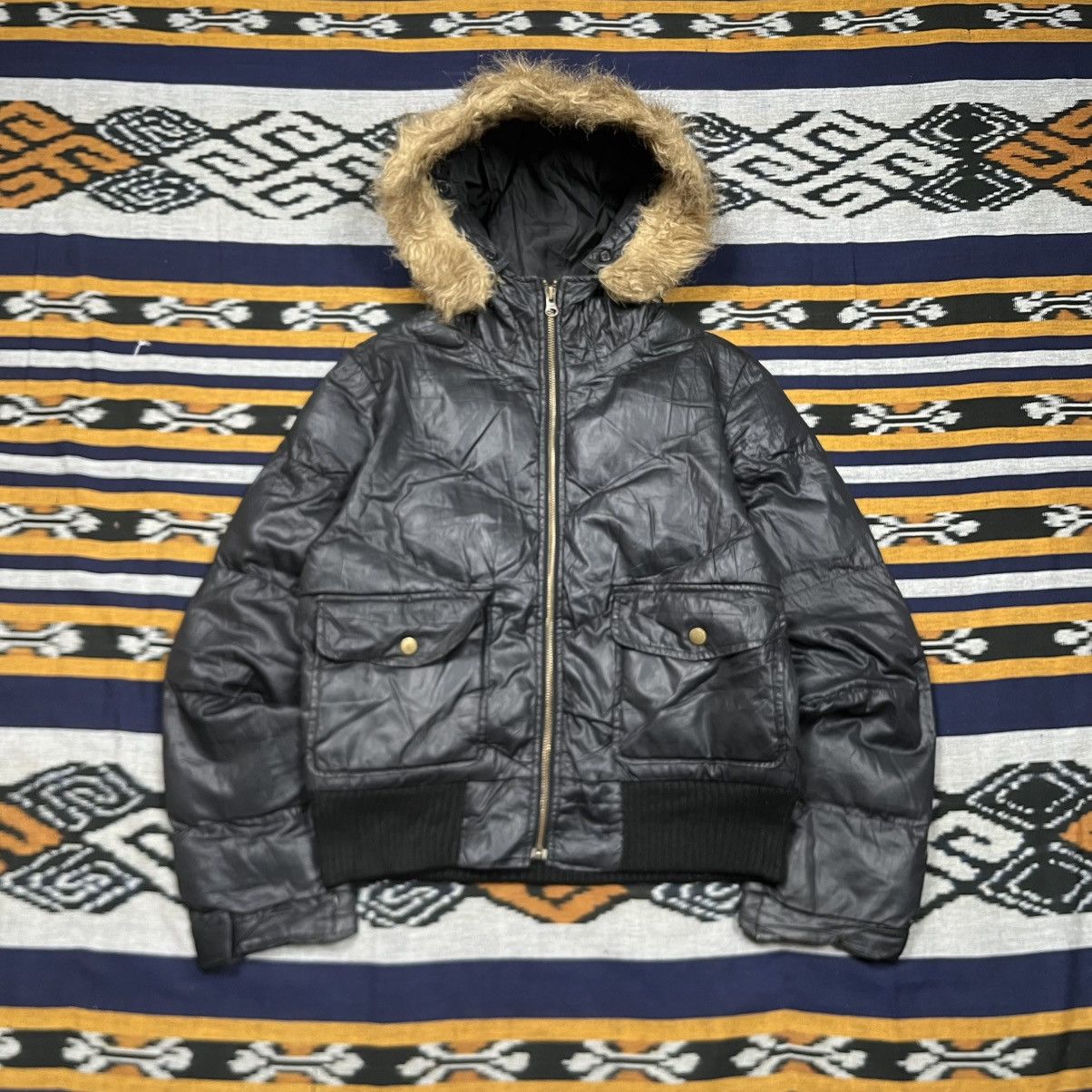Japanese Brand Y2K Faux Fur Puffer Jacket Valman Size US M / EU 48-50 / 2 - 1 Thumbnail