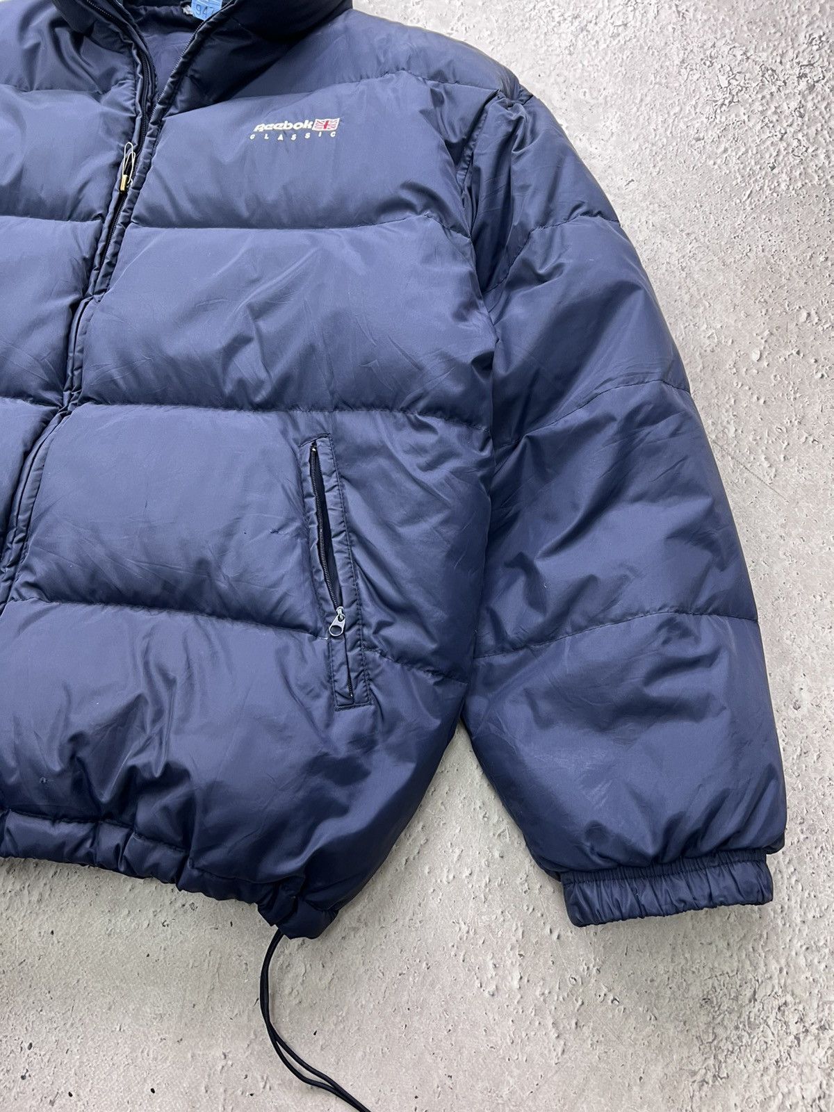 Reebok × Vintage REEBOK CLASSIC RETRO Vintage Puffer Down Jacket Size US L / EU 52-54 / 3 - 12 Thumbnail