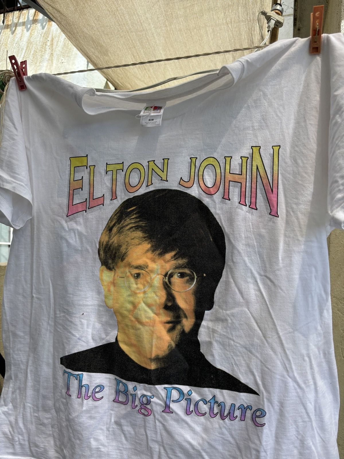Band Tees × Vintage Elton John “The Big Picture 1998” Size US XL / EU 56 / 4 - 2 Thumbnail
