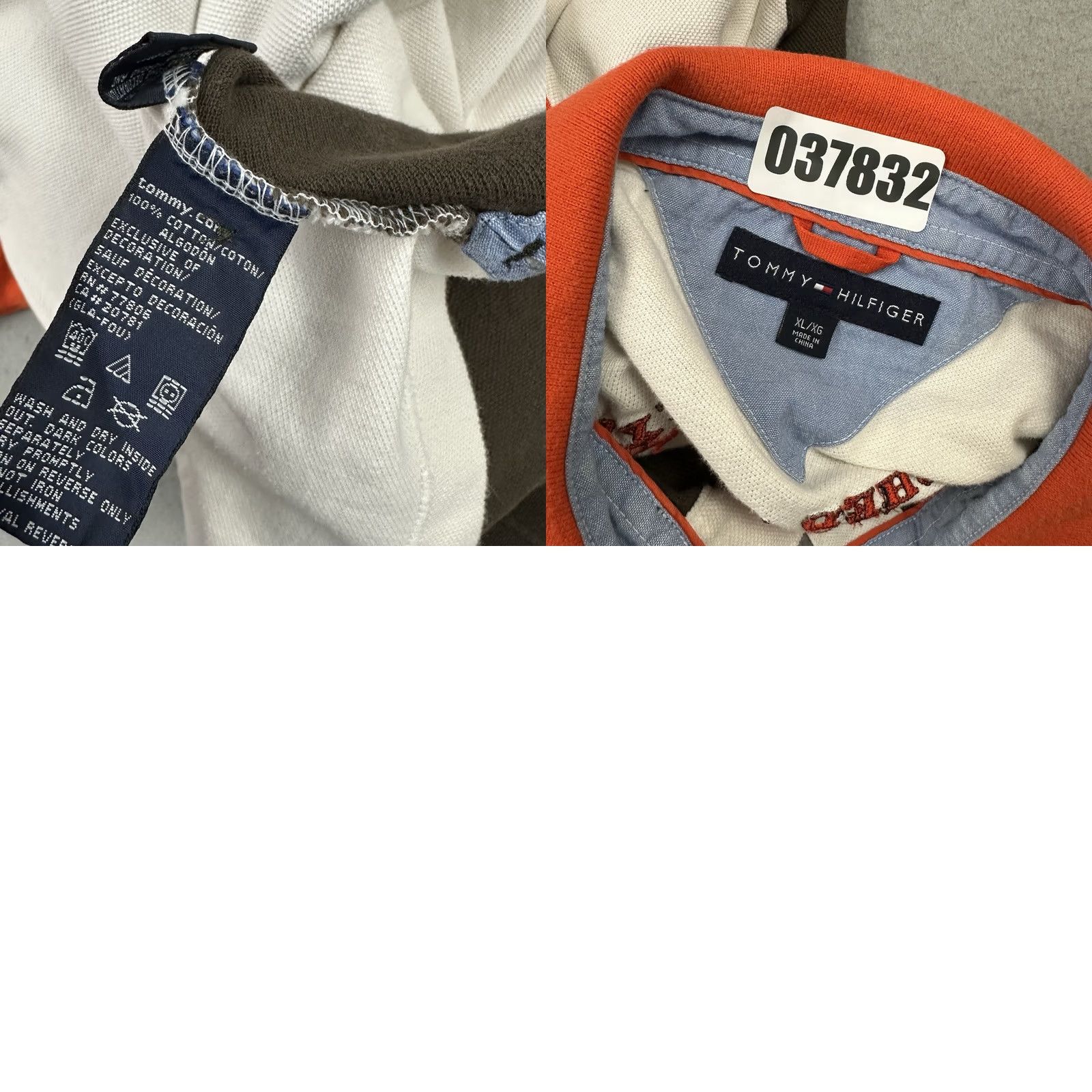 Tommy Hilfiger Vintage Tommy Hilfiger Polo Men XL Brown Orange Crest Embroidered Logo Short Sleeve Collared Button Cotton Casual Activewear Preppy Size US XL / EU 56 / 4 - 9 Thumbnail