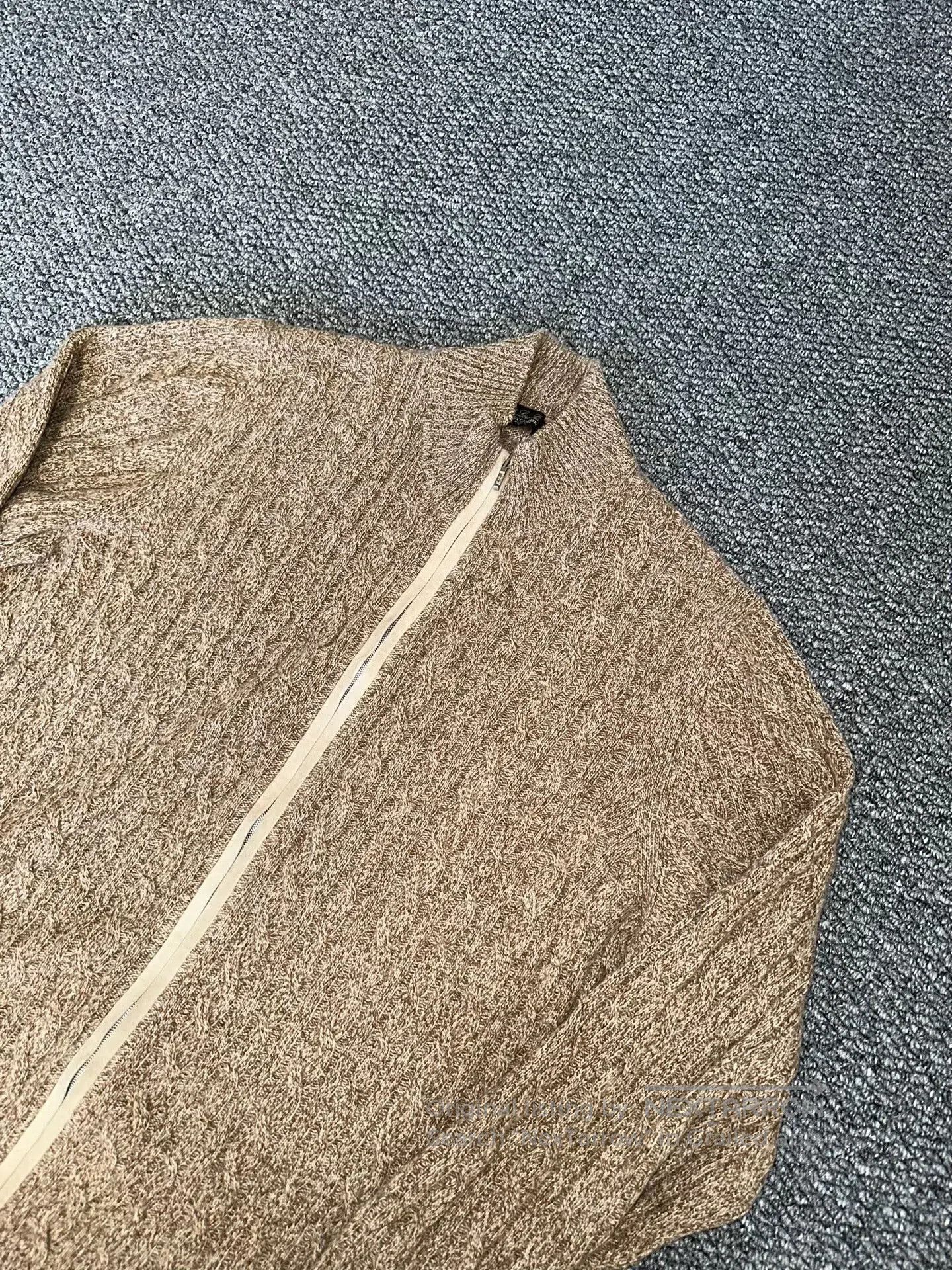 Loro Piana Loro Piana Baby Cashmere Zip Cardigan. Size US L / EU 52-54 / 3 - 2 Thumbnail