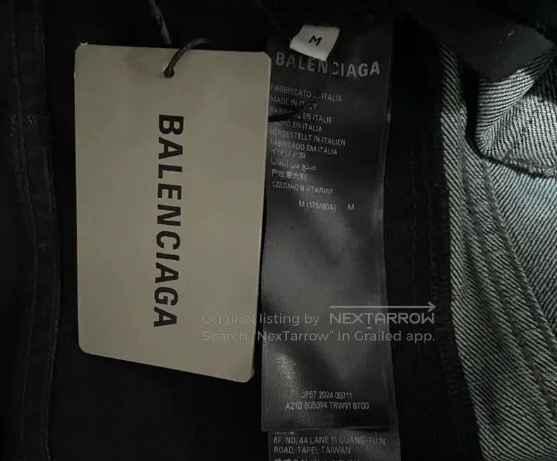 Balenciaga Balenciaga size M Double Waist Patched Distressed Destroye Size US 27 - 4 Thumbnail