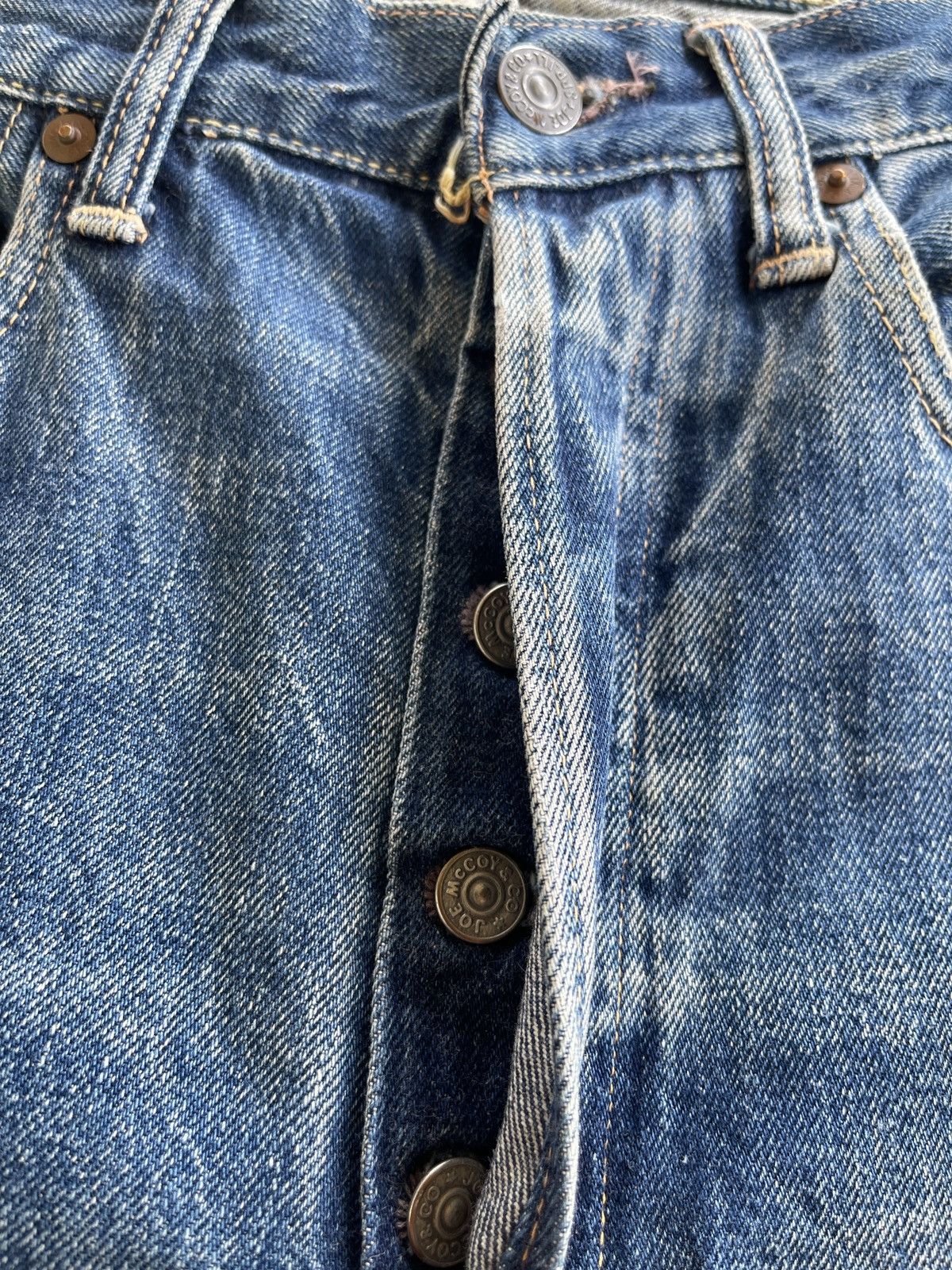 The Real McCoy's Joe McCOY Patchwork Selvedge Denim Size US 32 / EU 48 - 17 Thumbnail