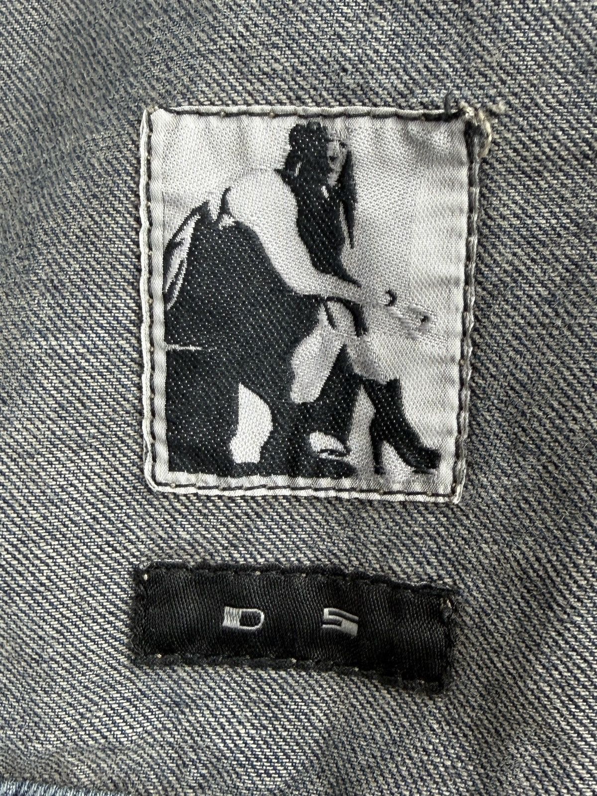 Rick Owens Rick Owens Mineral Dust Leather Sleeve Worker Jacket Olmar Size US S / EU 44-46 / 1 - 7 Thumbnail