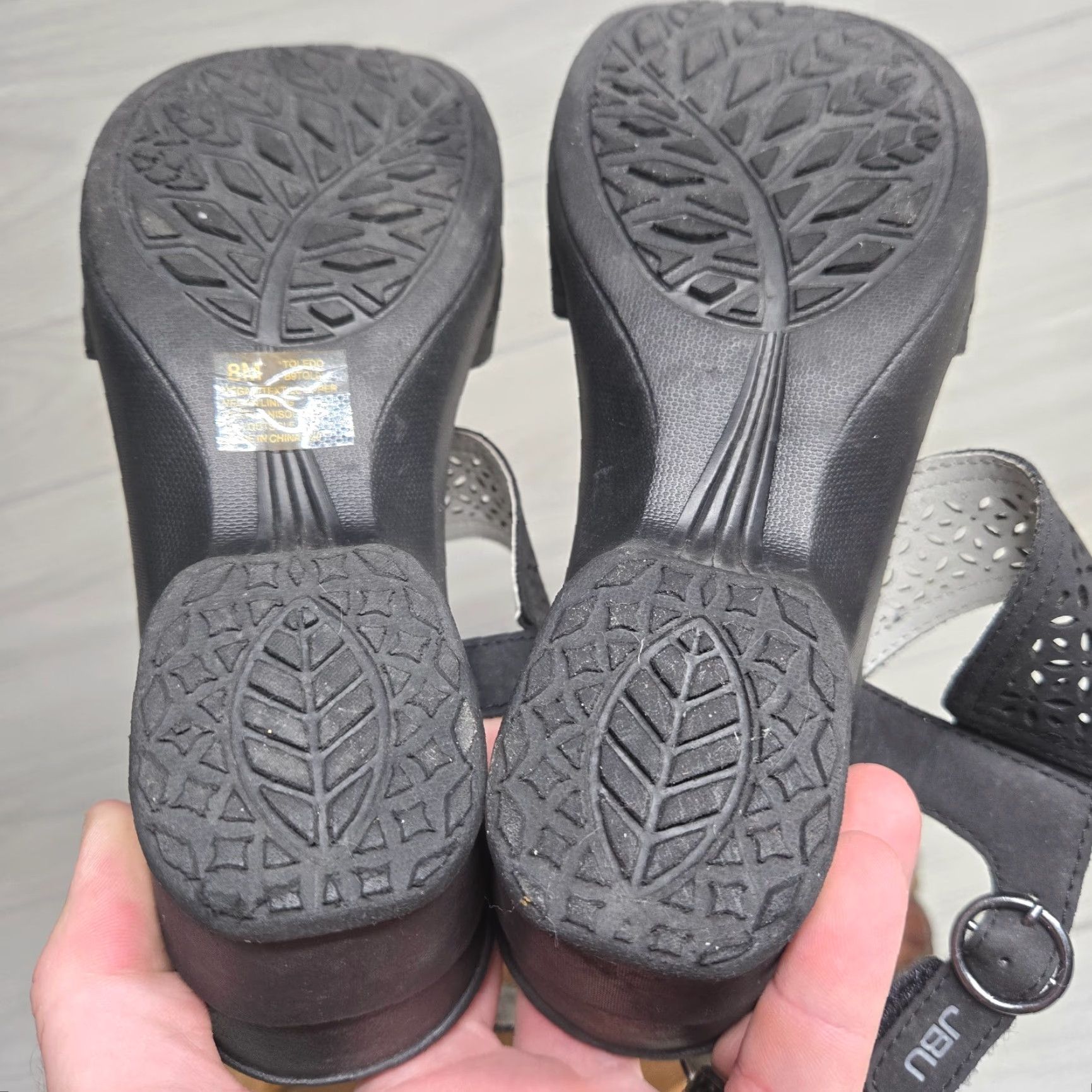Vintage VINTAGE Jambu Women Sandals Bohemian Black Vegan Adjustable Cushioned Size 8M Size US 8 / IT 38 - 7 Thumbnail