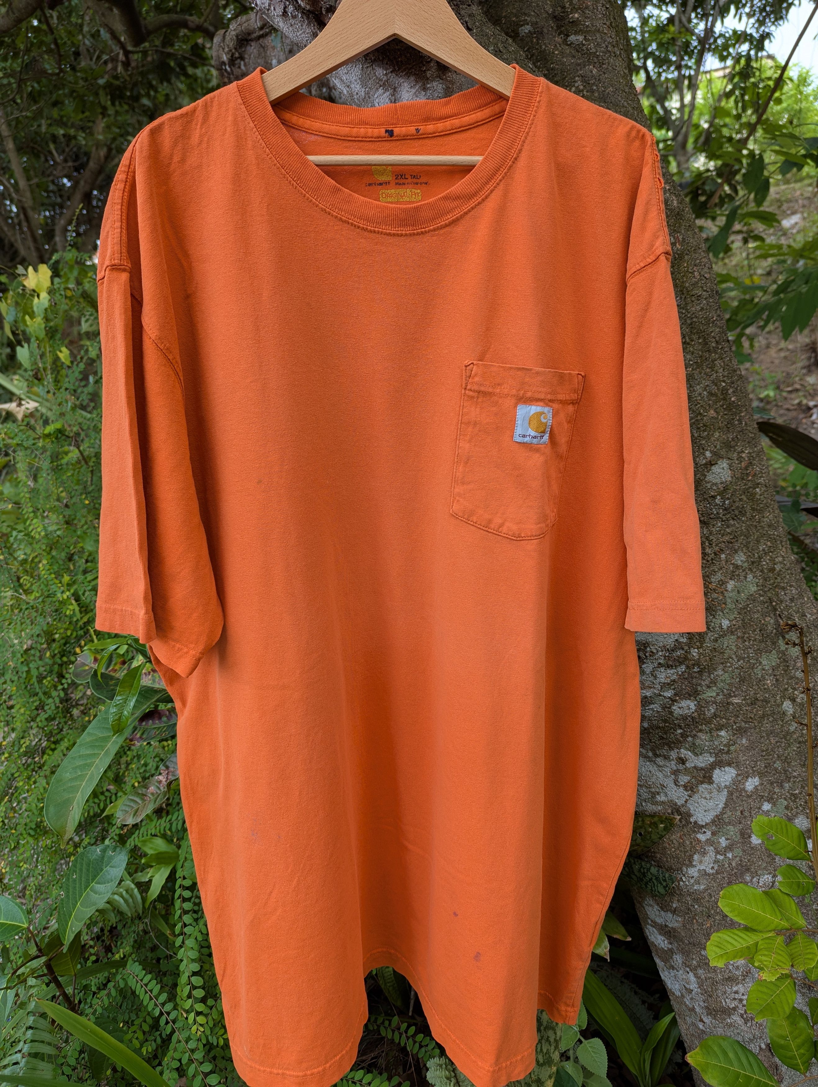 Carhartt Thrashed Carhartt Sunfaded Tshirt Size US XXL / EU 58 / 5 - 1 Thumbnail