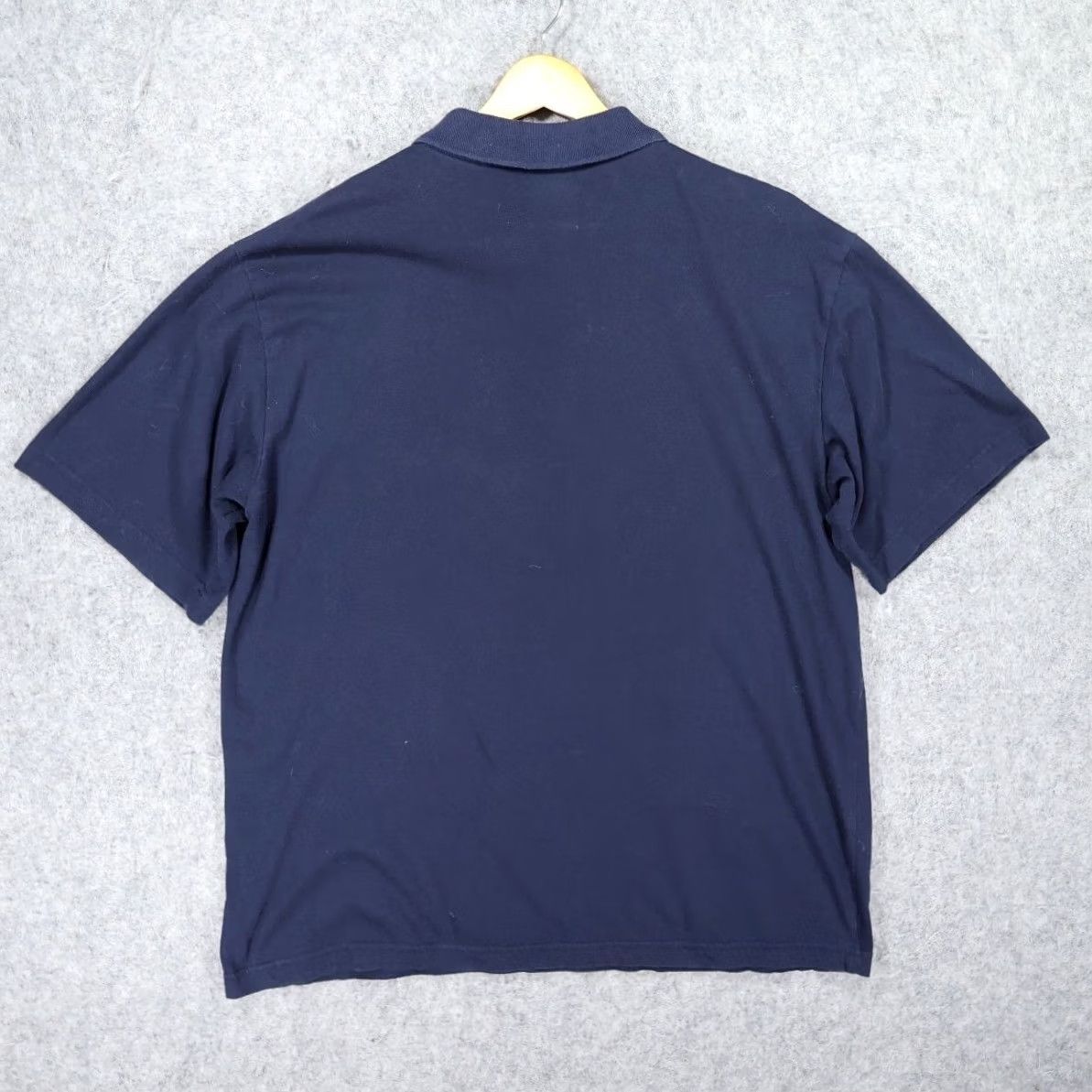 Vintage Honors Shirt Mens XL Polo Navy Excellent Short Sleeve Pocket Solid Size US XL / EU 56 / 4 - 2 Thumbnail