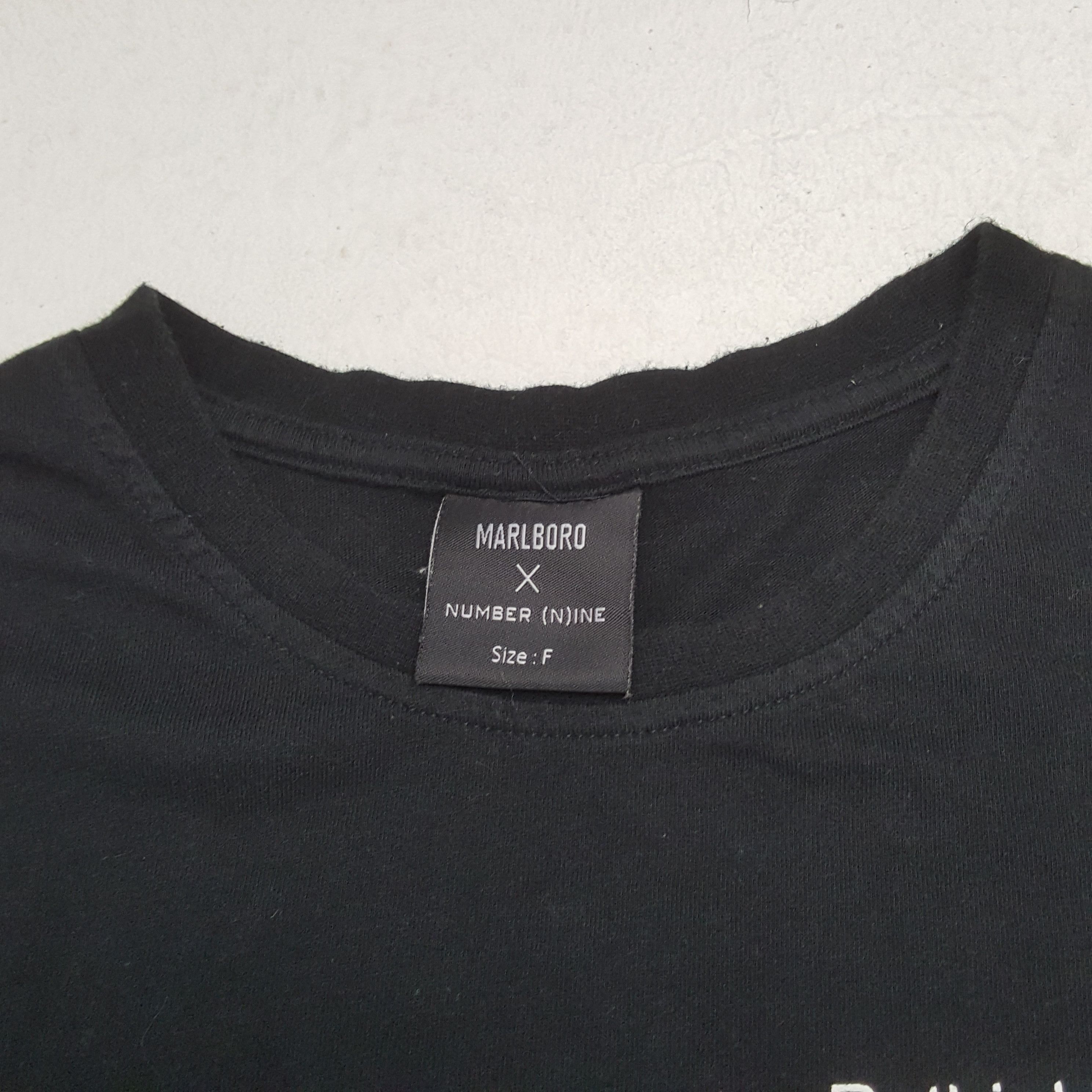 Marlboro × Number (N)ine × Vintage MARLBORO x NUMBER (N)INE Japanese Brand Custom Art Tshirt Size US M / EU 48-50 / 2 - 5 Thumbnail
