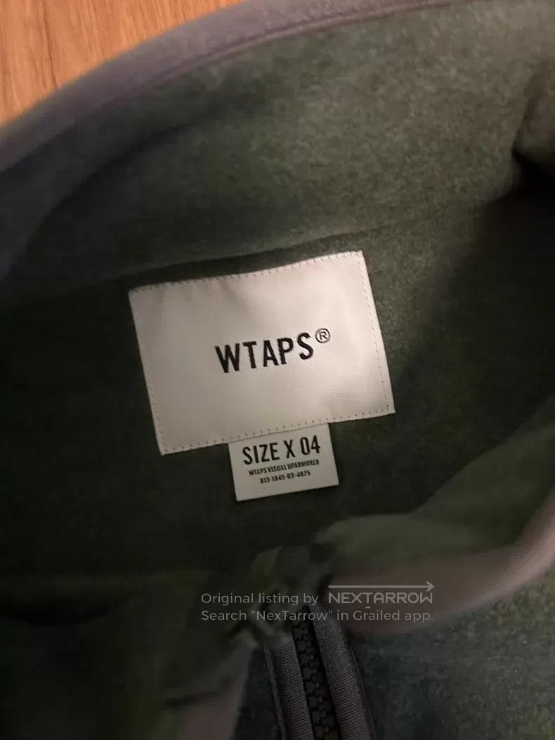 Wtaps Wtaps Fleece Patchwork Zip-up Vest, Military Green Size US XL / EU 56 / 4 - 4 Thumbnail