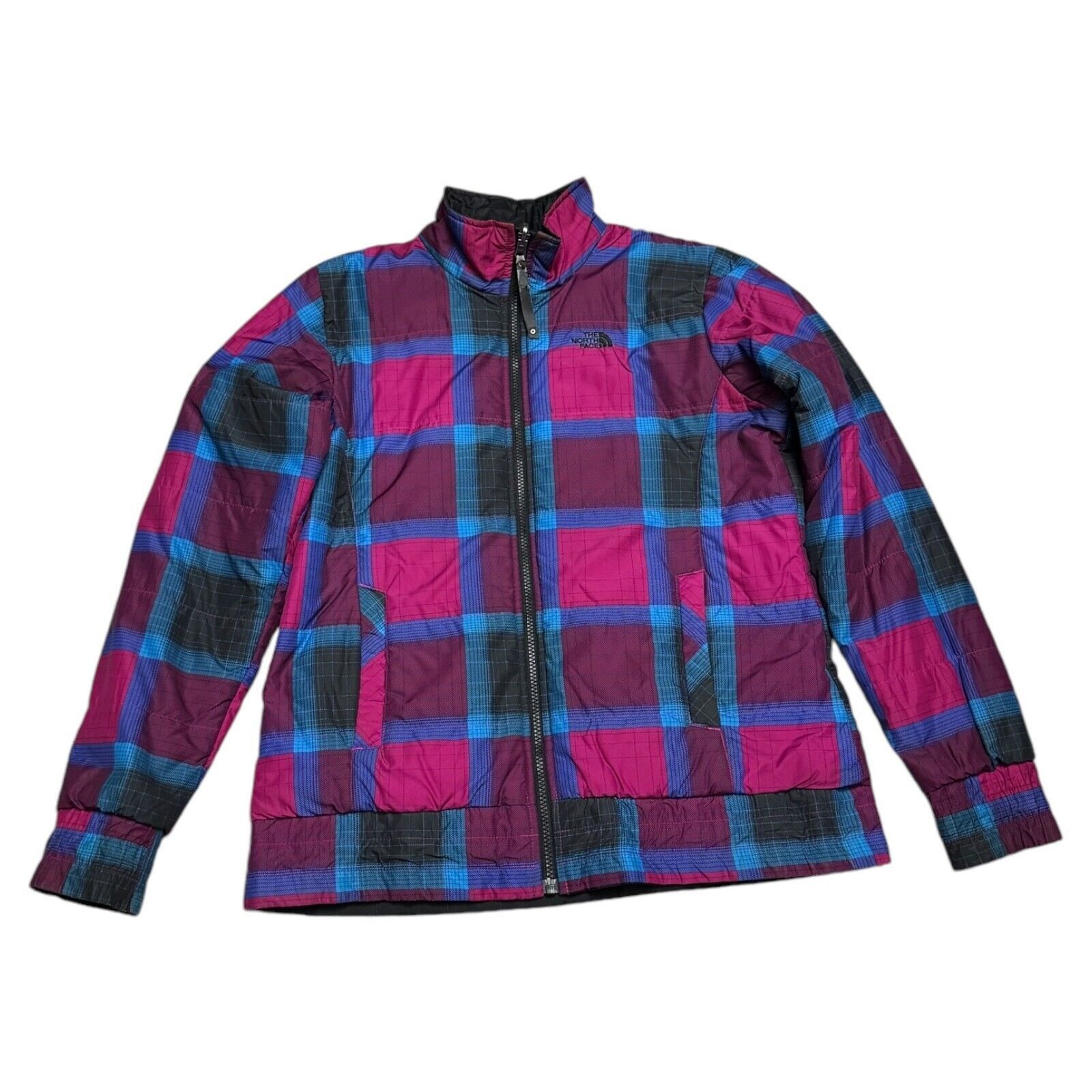 The North Face The North Face REVERSIBLE Plaid Spring Fall Light Jacket Size M / US 6-8 / IT 42-44 - 1 Thumbnail