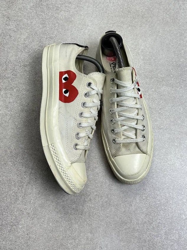 Comme des Garcons Vintage CDG Converse Comme Des Garcons Sneakers sz US 9 Size US 9 / EU 42 - 2 Thumbnail