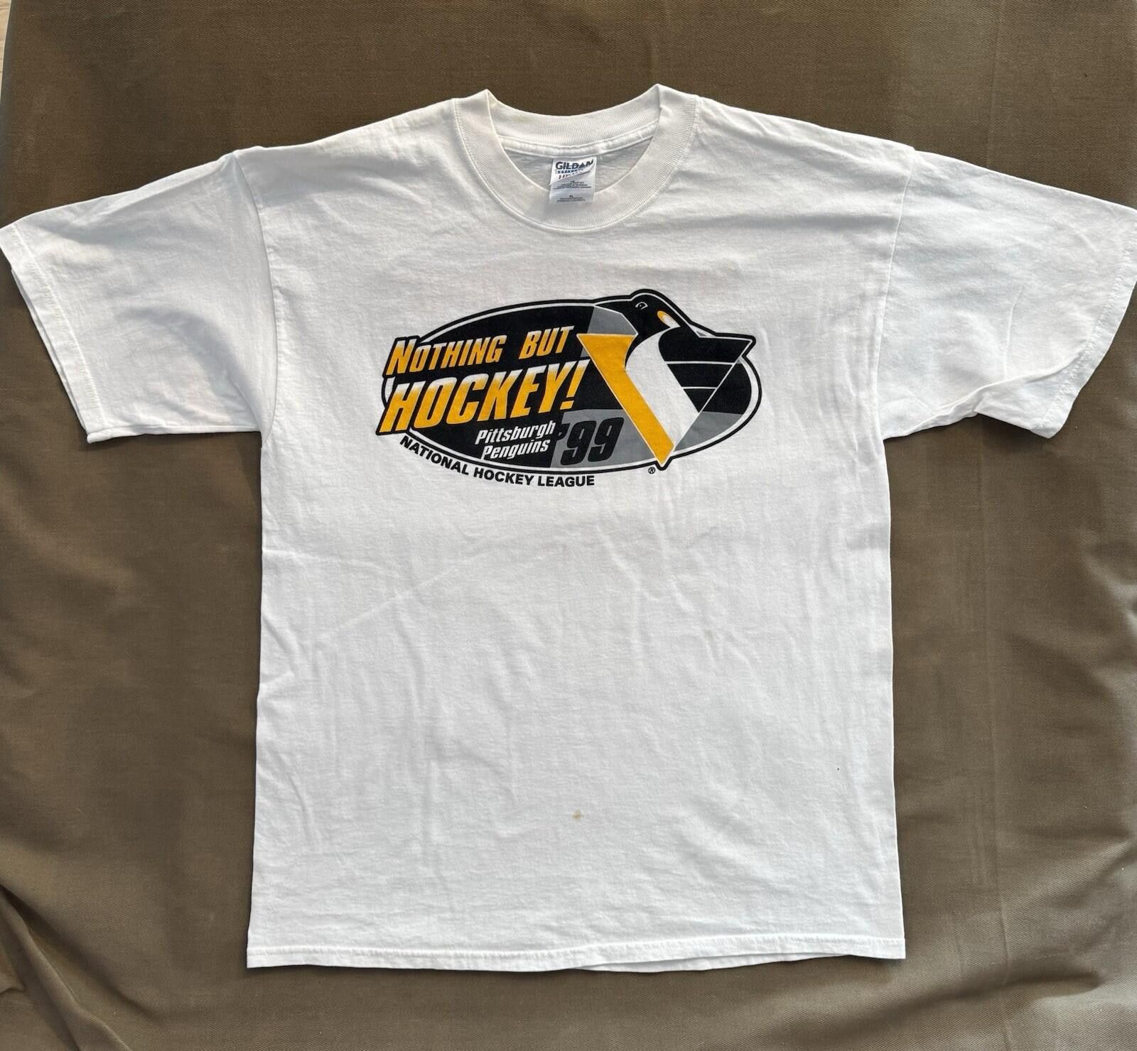 Vintage Vintage 90 1999 Pittsburgh Penguins NHL Hockey Single Stitch Size ONE SIZE - 1 Thumbnail