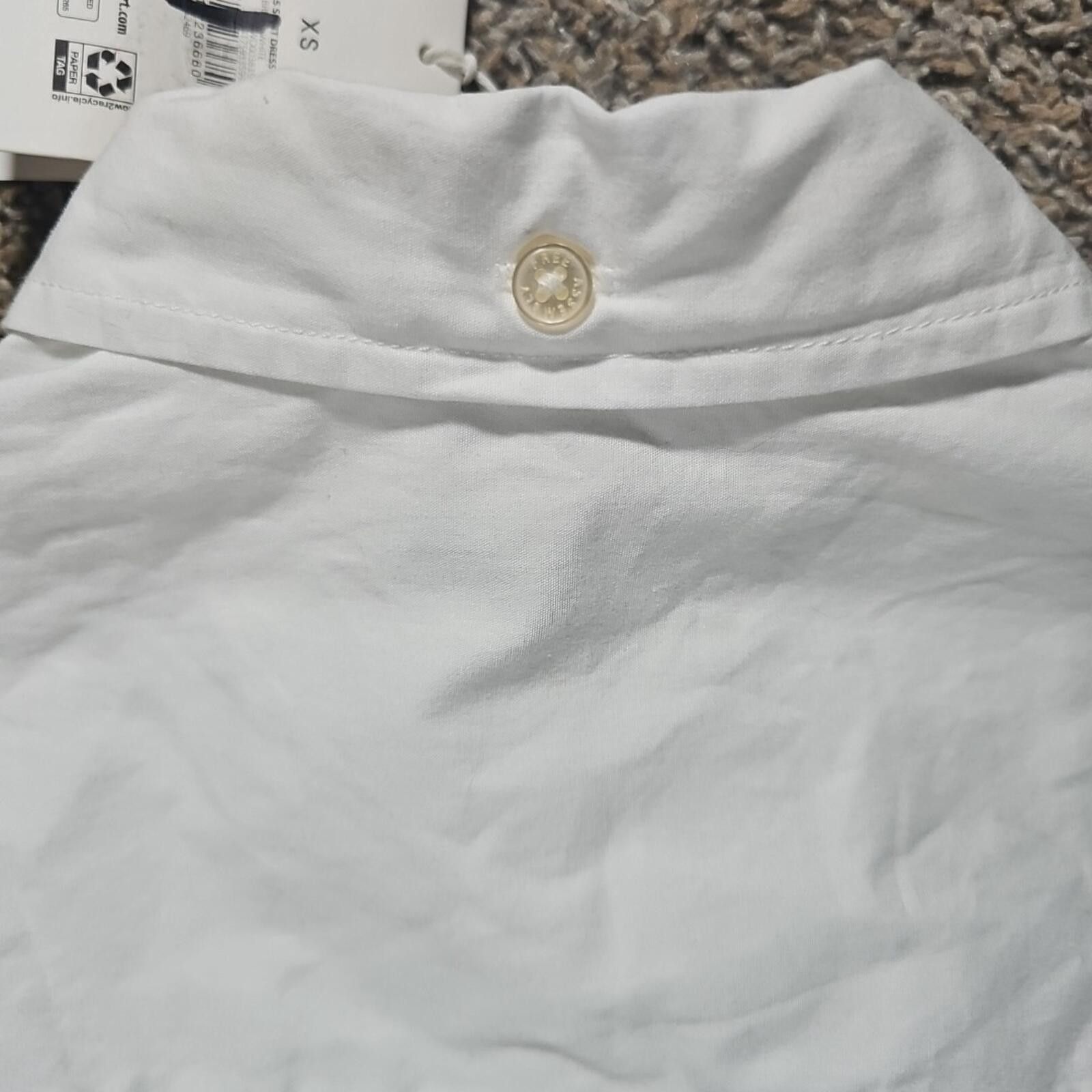 Other Free Assembly XS NWT NWD Shirt Dress White Size XS / US 0-2 / IT 36-38 - 8 Thumbnail