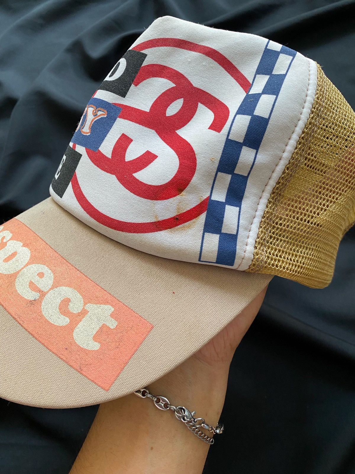 Stussy Vintage Stüssy World Wide Trucker Hat Size ONE SIZE - 3 Thumbnail
