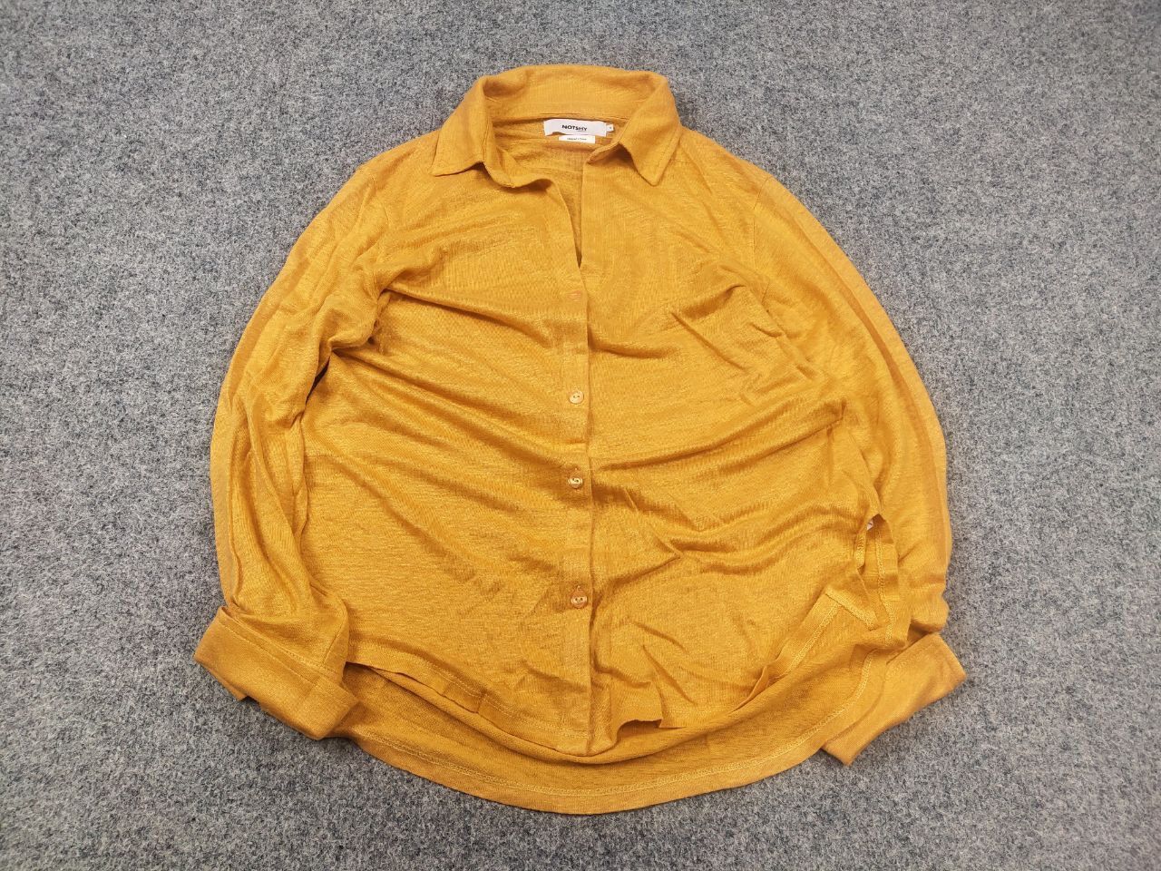 Other Notshy France Design linen button shirt blouse Long Sleeve Size S / US 4 / IT 40 - 2 Thumbnail