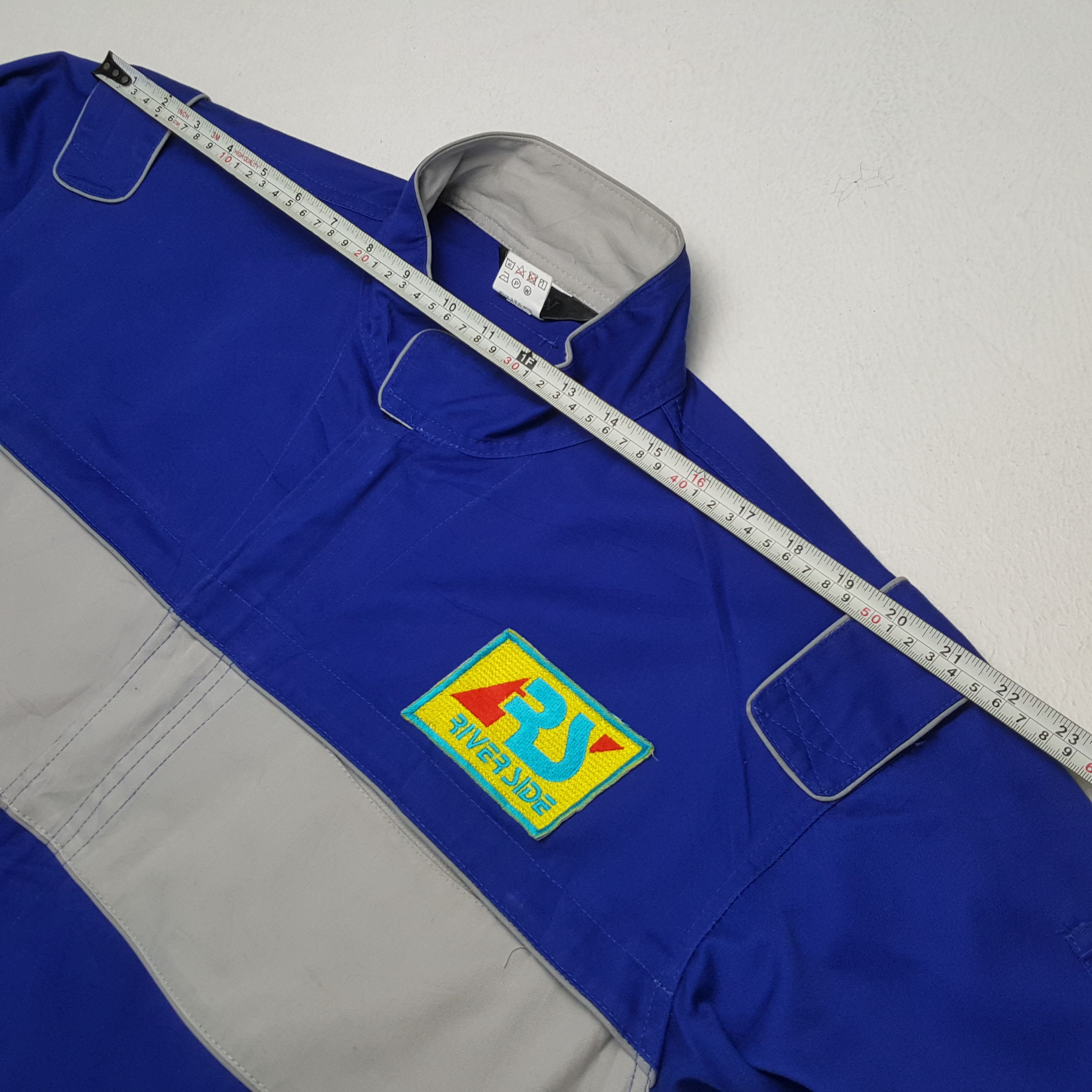 Vintage RIVER SIDE STAFF Workwear Style Coverall Jacket Size US L / EU 52-54 / 3 - 9 Thumbnail