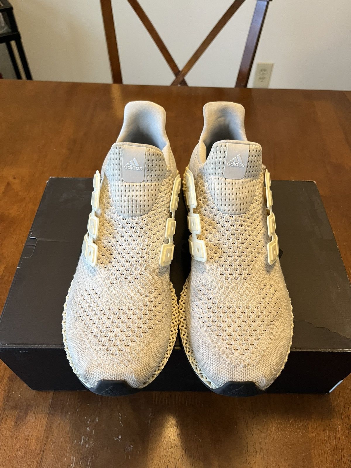 Adidas Adidas Ultra 4D chalk white Size US 11 / EU 44 - 4 Thumbnail