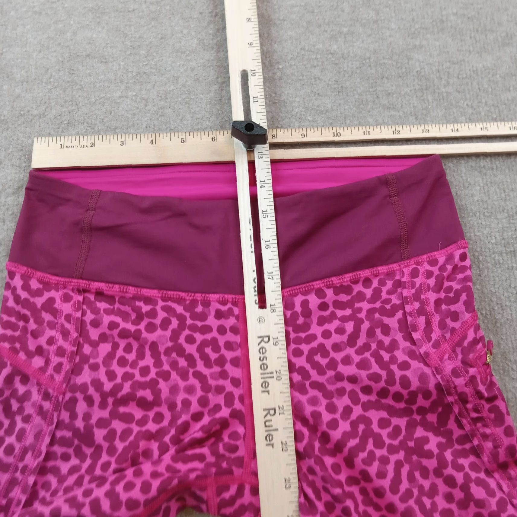 Lululemon Lululemon Women's Leggings Size 6 Extra Large XL Pink Cropped Comfort Stretch Yoga Size 28" / US 6 / IT 42 - 4 Thumbnail