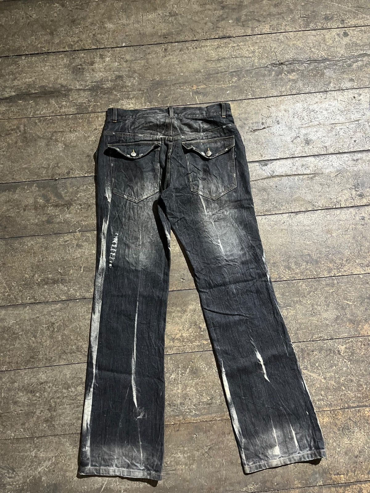 Other Very rare sho berning denim jeans punk Size US 33 - 6 Thumbnail