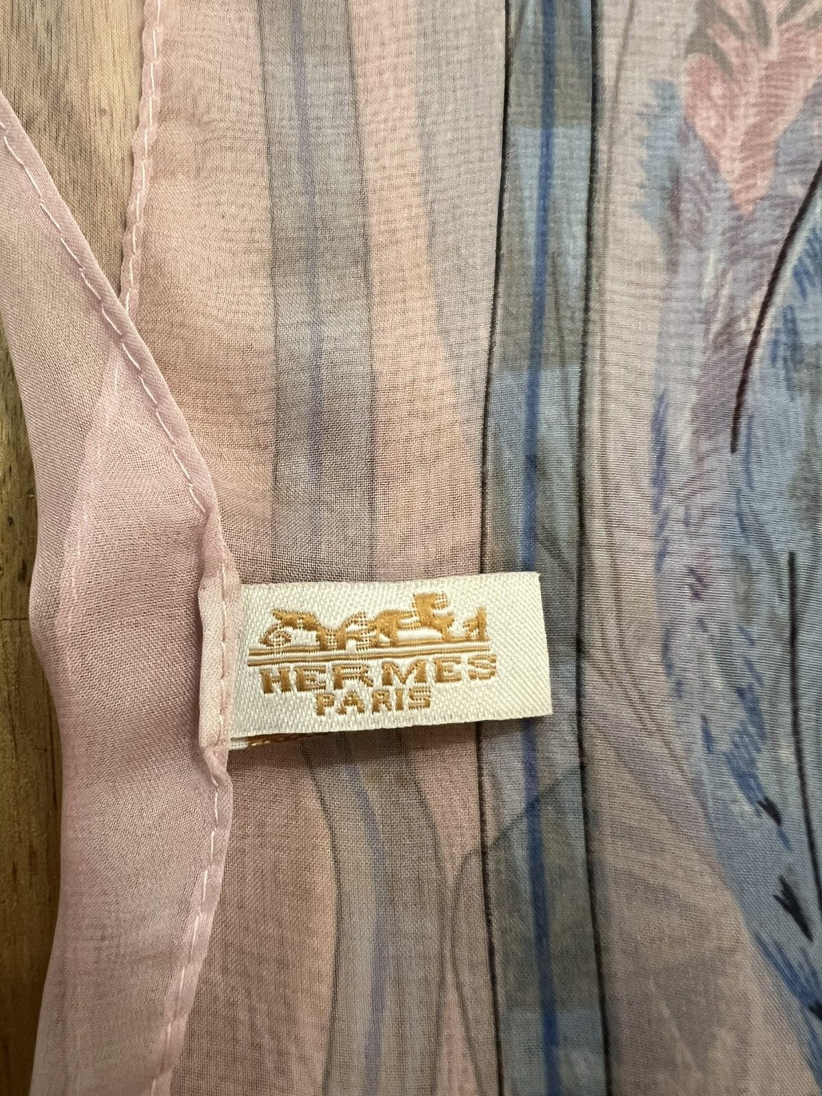 Hermes Vintage Hermes Silk Scarft Size ONE SIZE - 9 Thumbnail