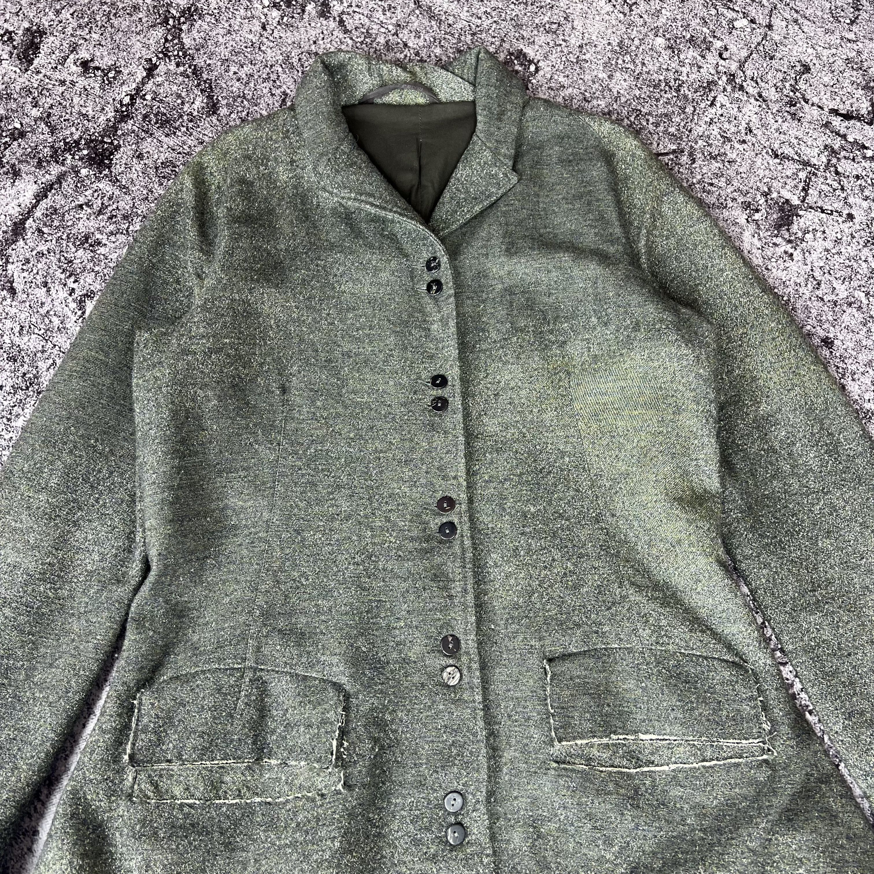 P.R. Patterson P. R. Patterson Dress Coat Jacket Wool / Linen Size XL Size XL / US 12-14 / IT 48-50 - 5 Thumbnail