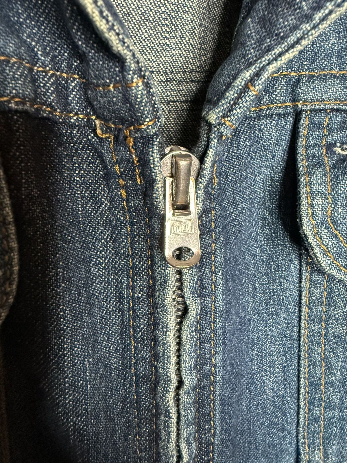 Number (N)ine Number Nine SS02 Modern Age Poem Denim Jacket Size US L / EU 52-54 / 3 - 2 Thumbnail