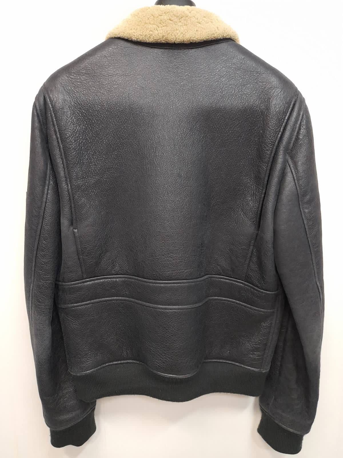 A.P.C. A.P.C Leather Sherling Jacket Size US M / EU 48-50 / 2 - 2 Thumbnail
