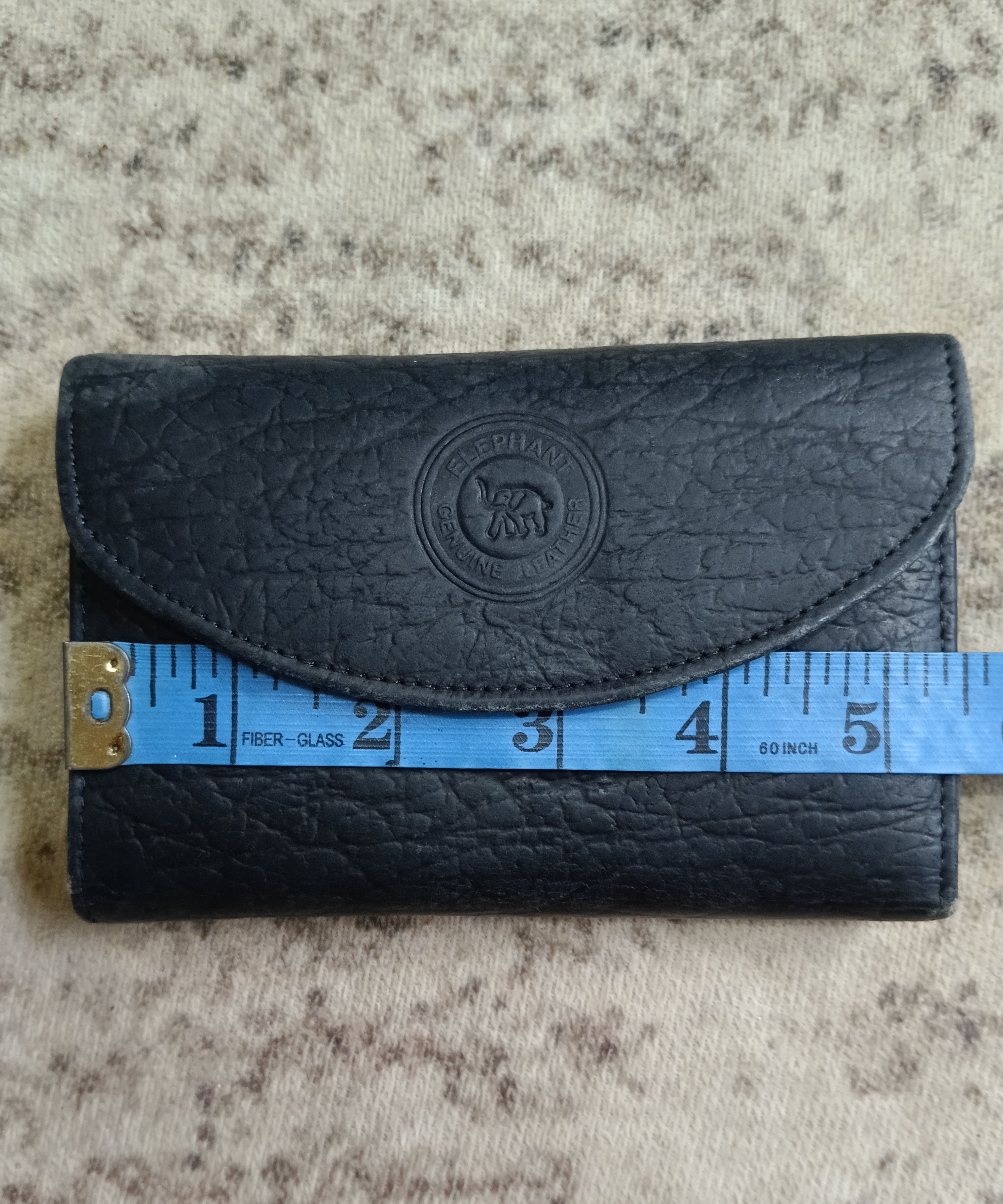 Genuine Leather × Leather RARE🔥OG ELEPHANT LEATHER UNISEX WALLET Size ONE SIZE - 9 Thumbnail