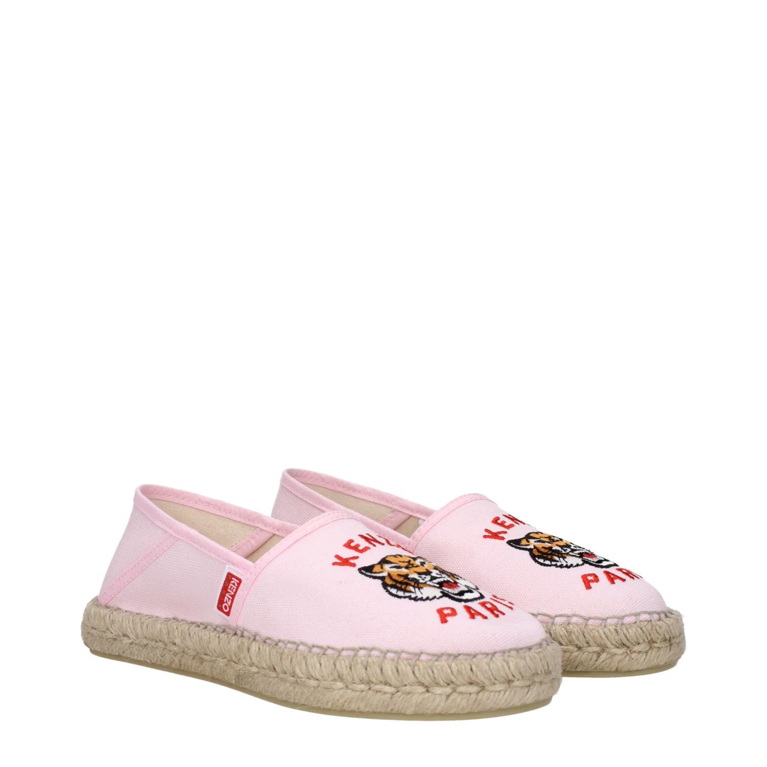 Kenzo ob1o1e1124 Fabric Espadrilles in Pink Size US 6 / IT 36 - 2 Thumbnail