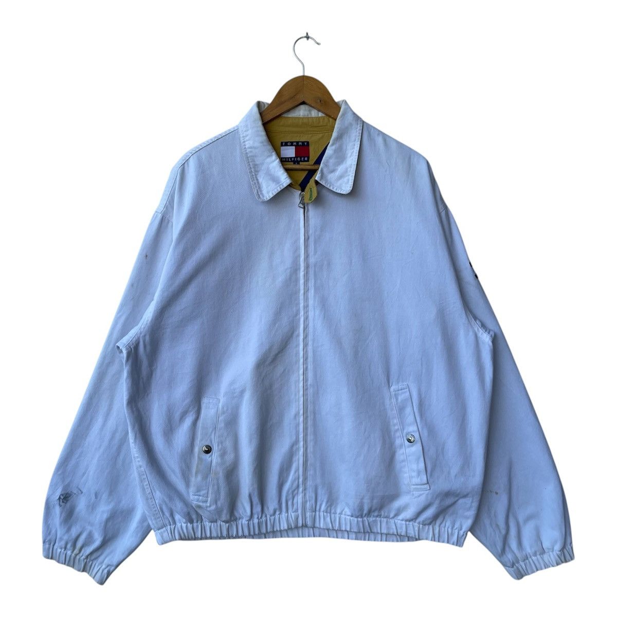 Tommy Hilfiger Vintage 90s Tommy Hilfiger Blouson Jacket Size US L / EU 52-54 / 3 - 1 Thumbnail
