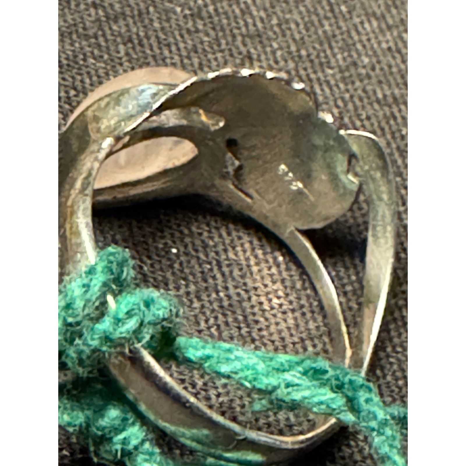 Other 925 Sterling Silver Rose Quartz Leaf Ring Size 7.25 Size ONE SIZE - 5 Thumbnail