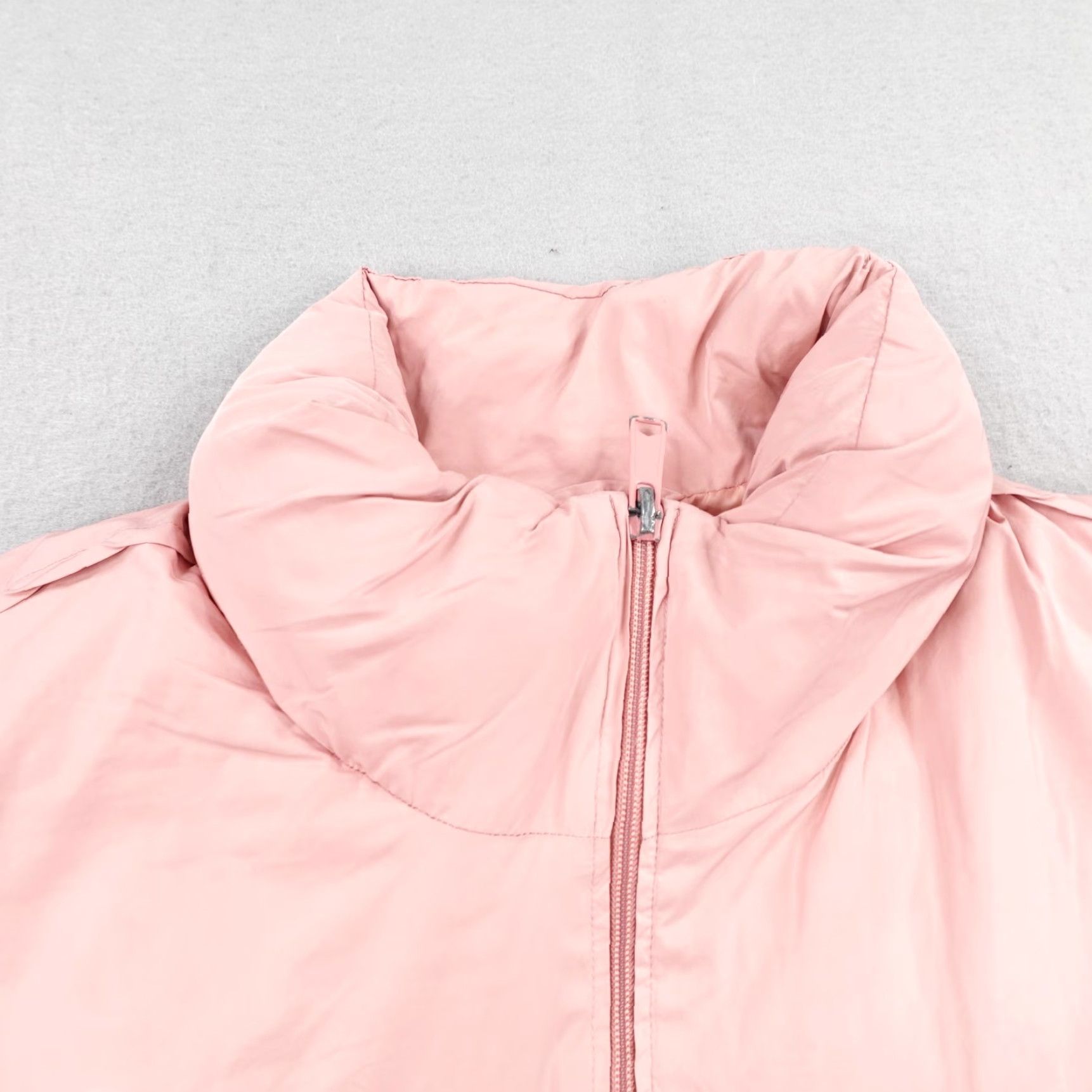 Free People We The Free Jacket Large Pink Doe Duvet Bomber Quilted Puffer Coat Free People Size L / US 10 / IT 46 - 2 Thumbnail