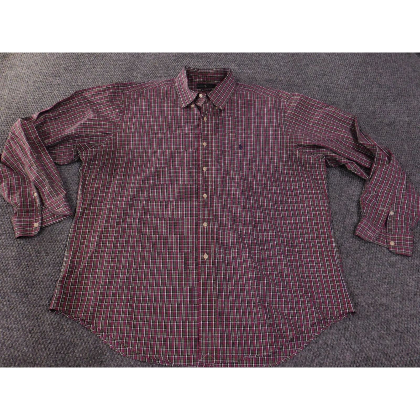 Ralph Lauren Ralph Lauren Shirt Mens XL Multicolor Plaid Classic Fit Long Sleeve Button Up Size US XL / EU 56 / 4 - 5 Thumbnail