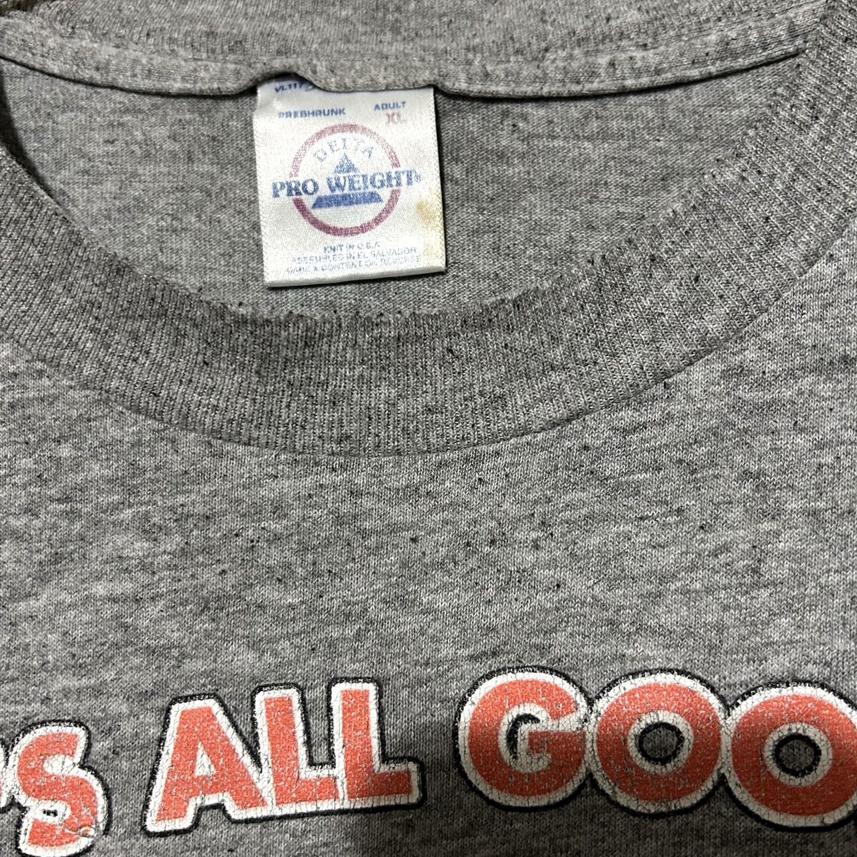 Delta VINTAGE Delta The Simpsons Homer Simpson Cartoon T-Shirt XL Men's Gray 2000s Y2K Shirt Size US XL / EU 56 / 4 - 3 Thumbnail