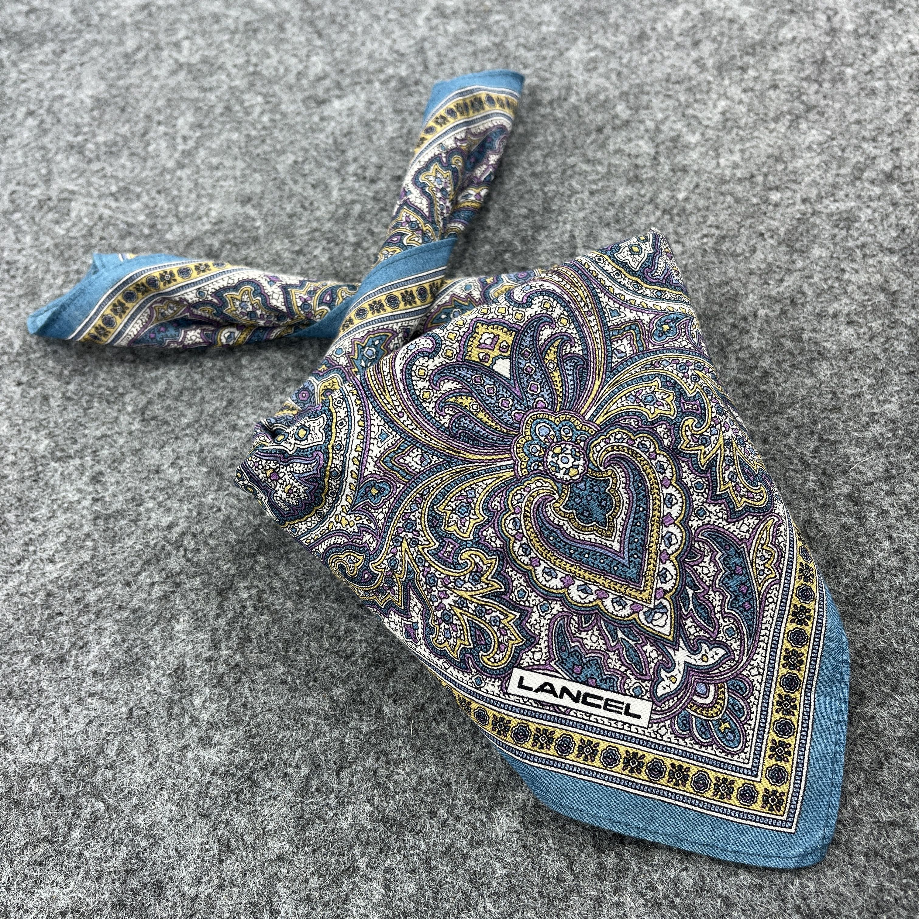 Lancel Lancel Handkerchief / Bandana / Neckerchief B543 Size ONE SIZE - 8 Thumbnail