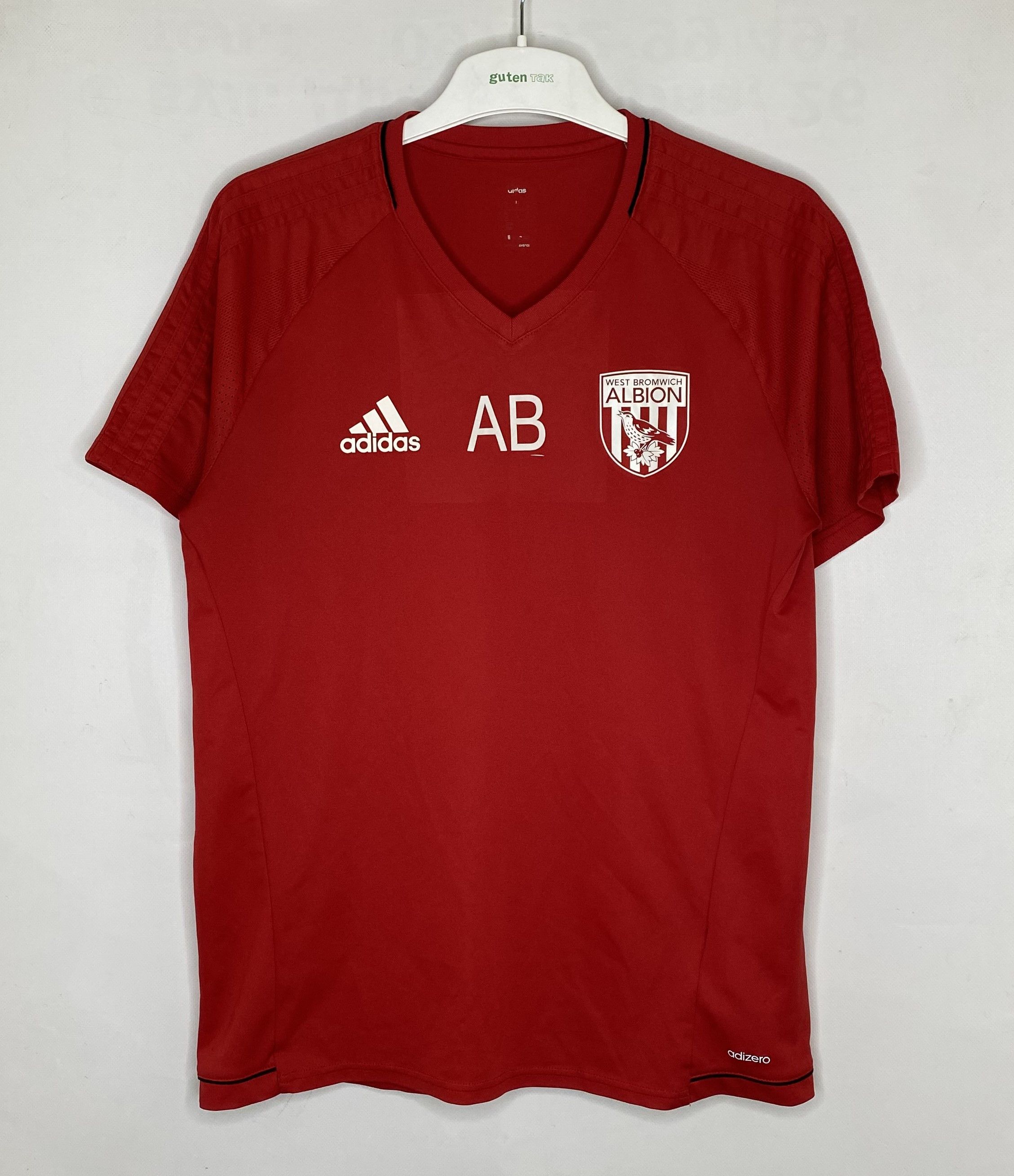 Adidas WEST BROMWICH ALBION TRAINING FOOTBALL SHIRT SOCCER JERSEY Size US S / EU 44-46 / 1 - 1 Thumbnail