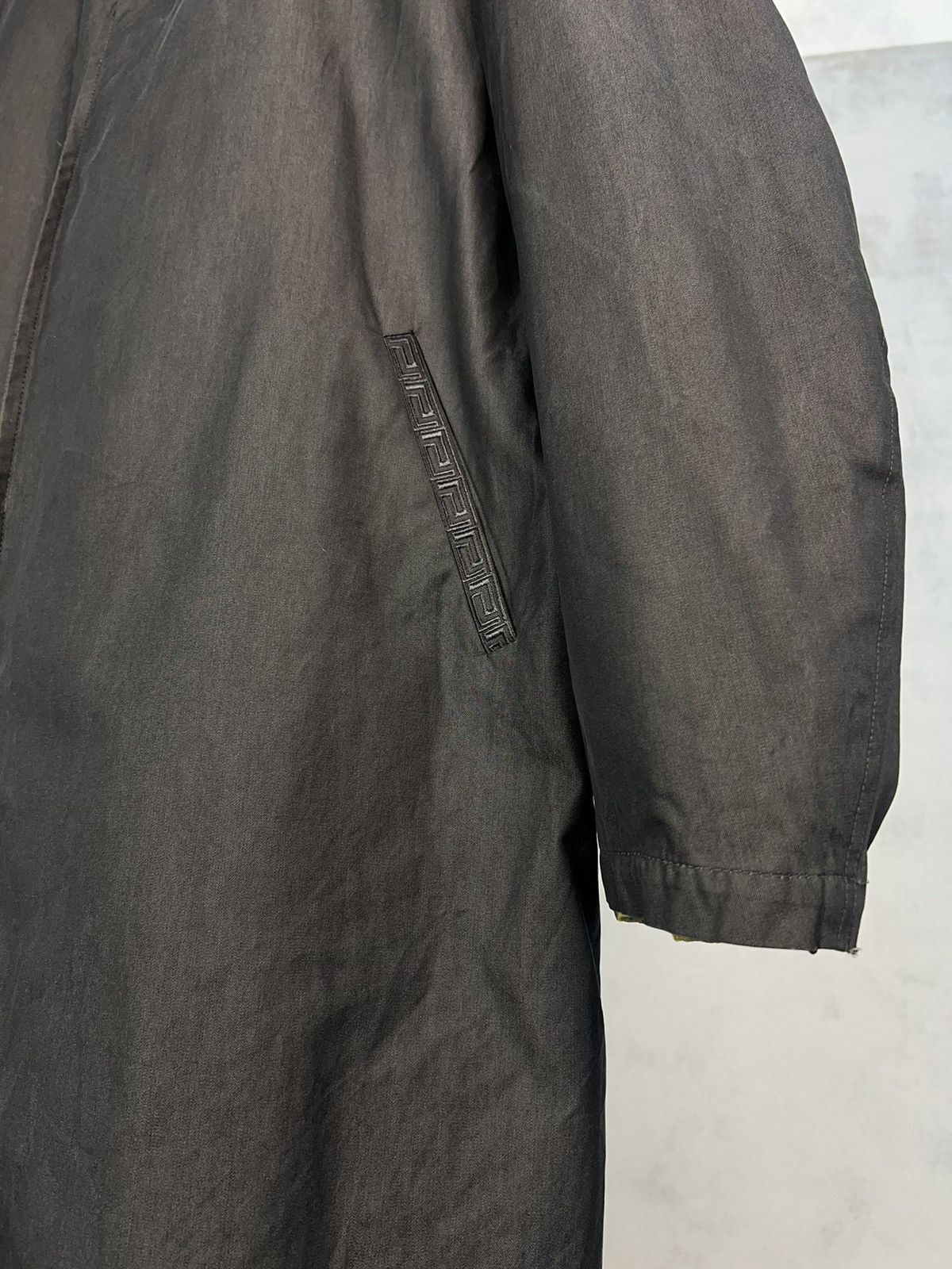 Versace Vintage Versace V2 Trench Coat Size M - L 50 Size US M / EU 48-50 / 2 - 4 Thumbnail