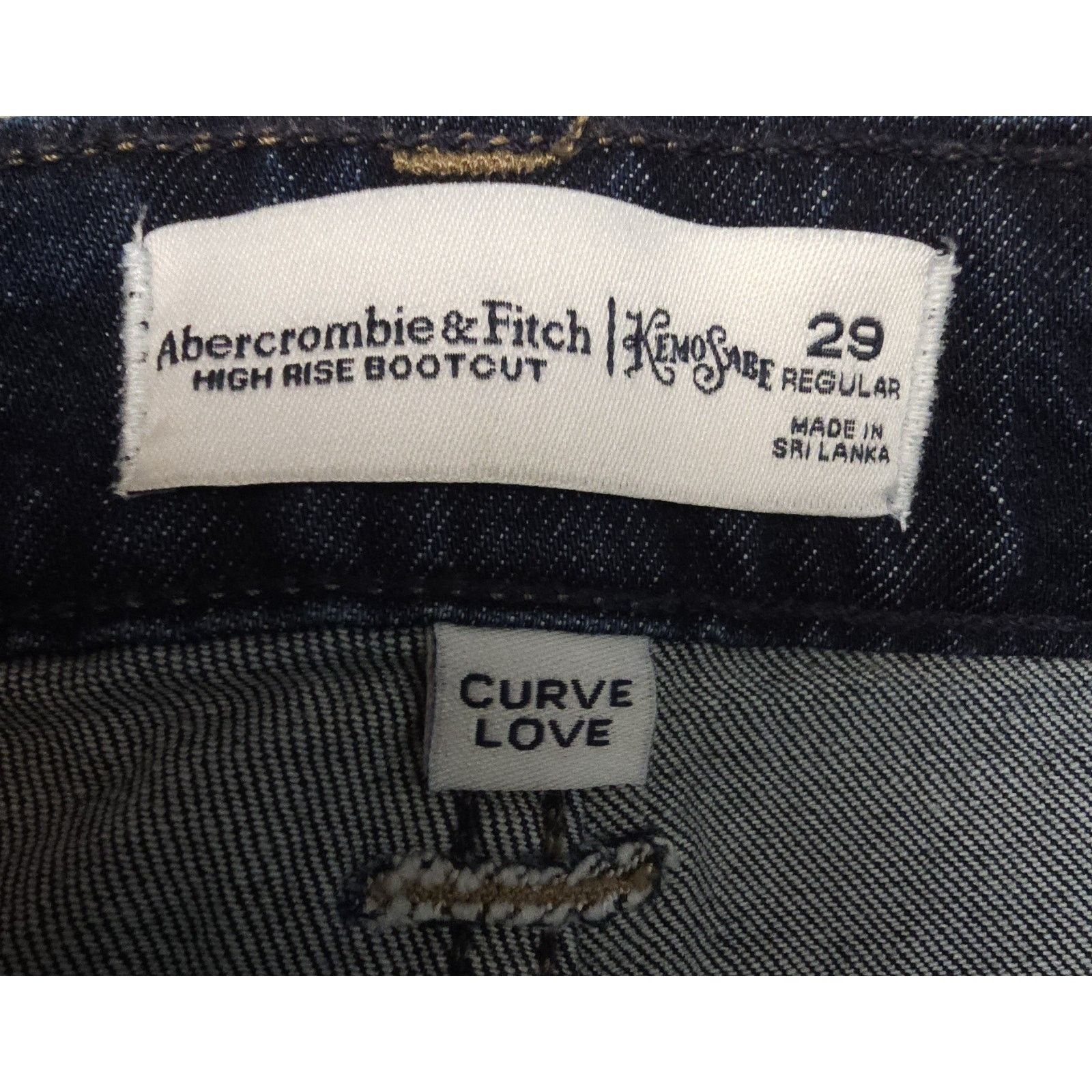 Abercrombie & Fitch Abercrombie & Fitch x Kemosabe High Rise Bootcut Metallic 29 Size 29" - 12 Thumbnail