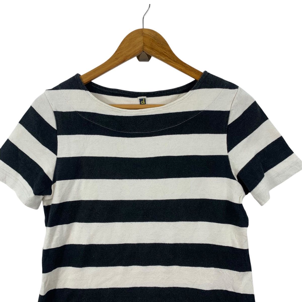 Japanese Brand DANA FANEUIL Japanese Brand Stripes Pocket Dress Size M / US 6-8 / IT 42-44 - 3 Thumbnail