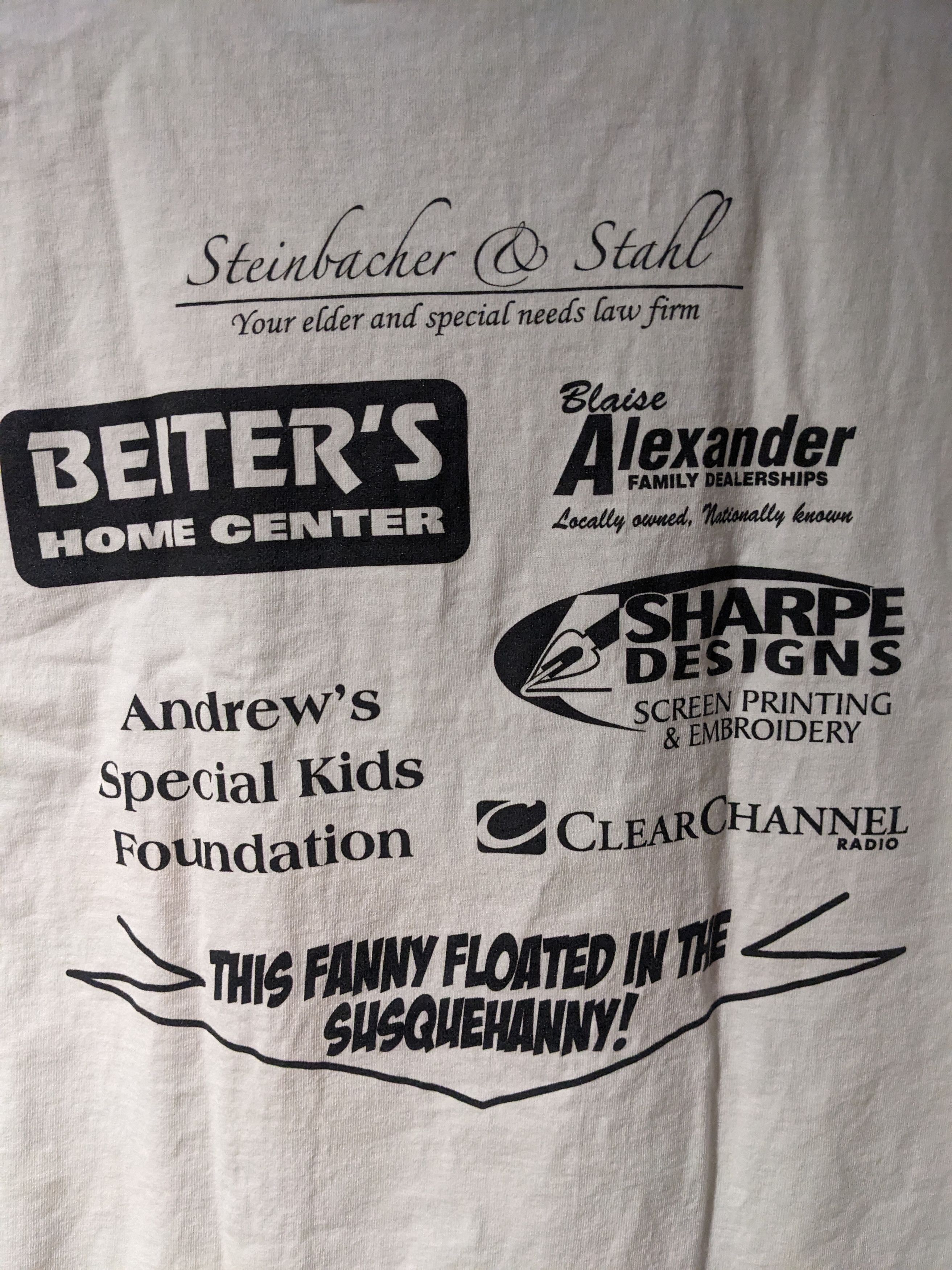 Vintage Vintage Y2K Susquehanna River Float Your Fanny T-Shirt Size US M / EU 48-50 / 2 - 6 Thumbnail