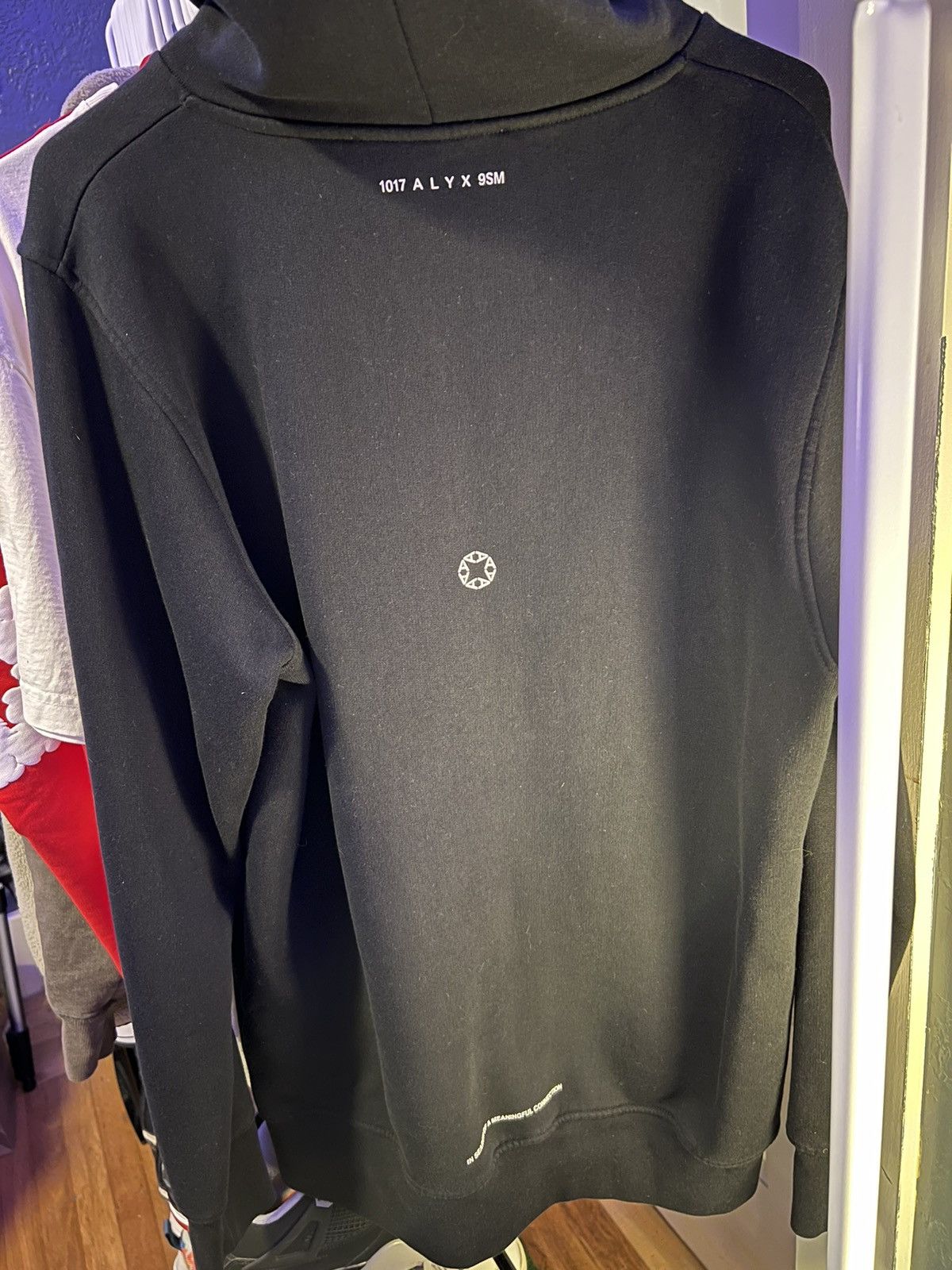 1017 ALYX 9SM 1017 Alyx 9SM Hoodie Black Size Large Size US L / EU 52-54 / 3 - 2 Thumbnail