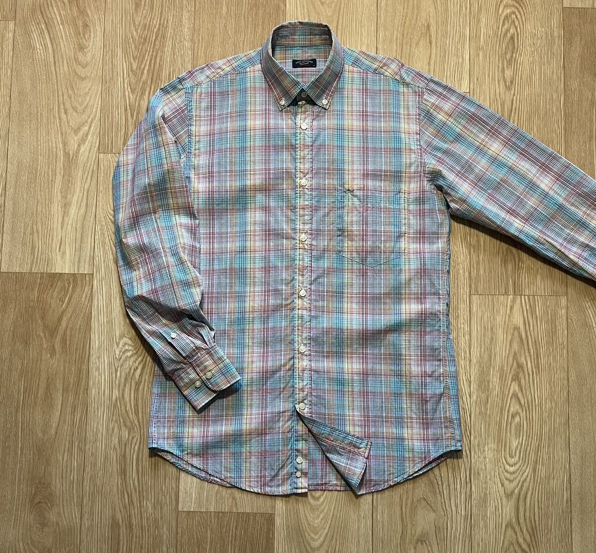 Paul & Shark Paul & Shark Yachting Checkered Shirt Size US M / EU 48-50 / 2 - 1 Thumbnail