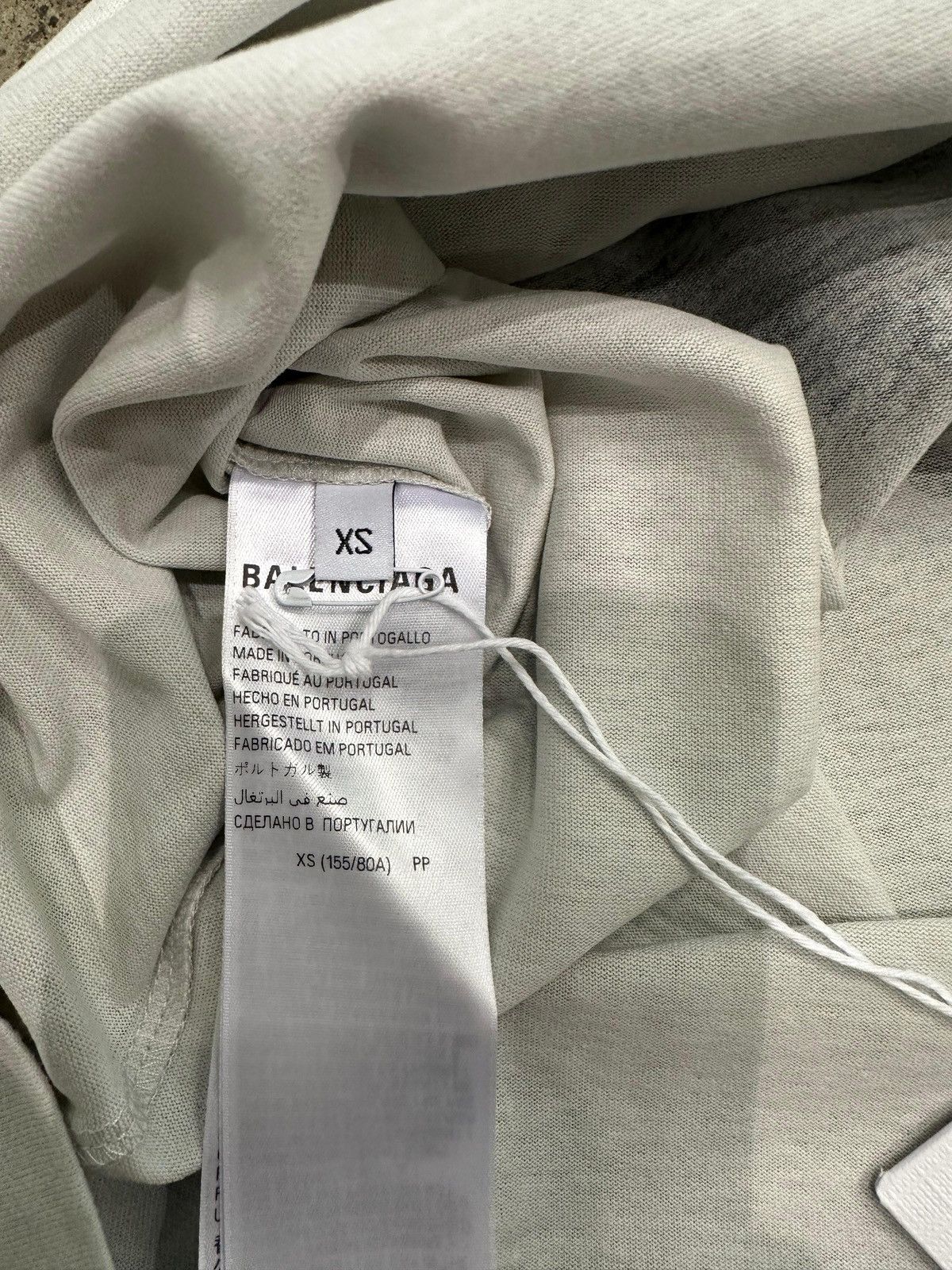Balenciaga BALENCIAGA - Boxy T-shirt Lamborghini Dirty White Size US XS / EU 42 / 0 - 3 Thumbnail