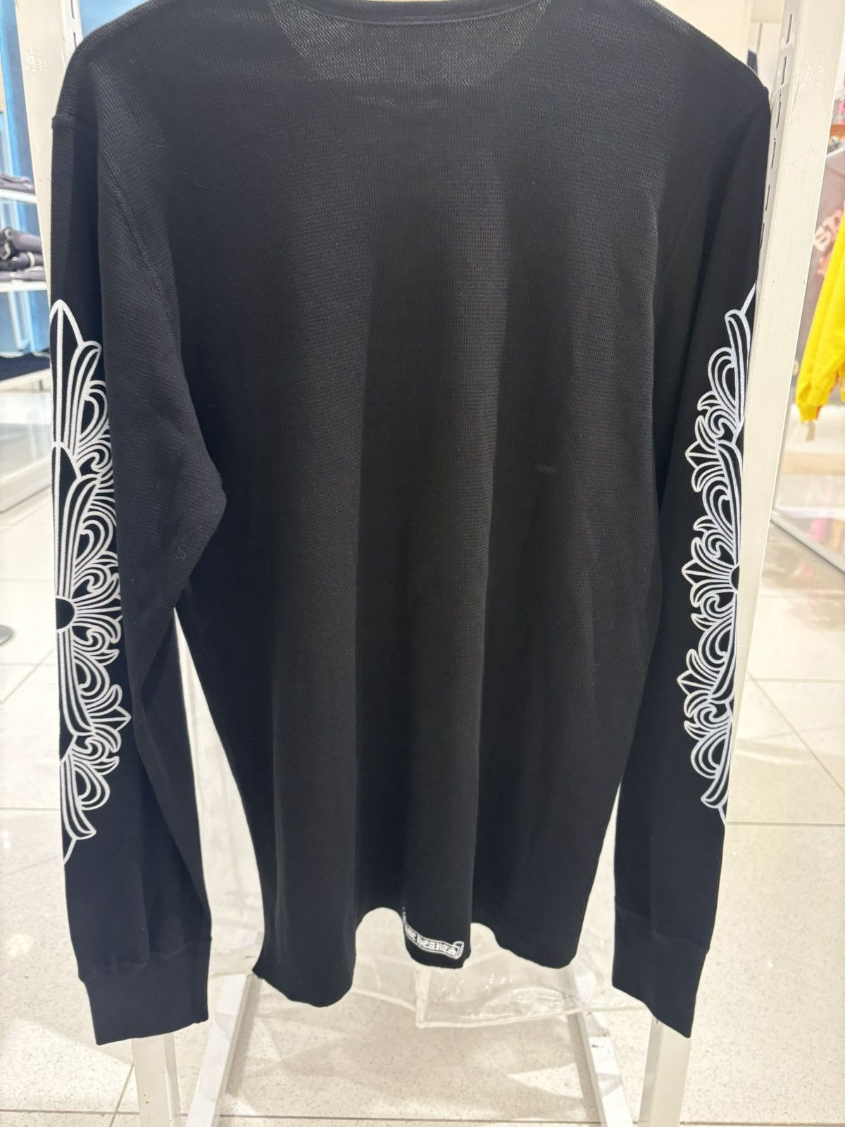 Chrome Hearts Chrome Hearts Horseshoe Thermal Longsleeve Black Size US XL / EU 56 / 4 - 2 Thumbnail