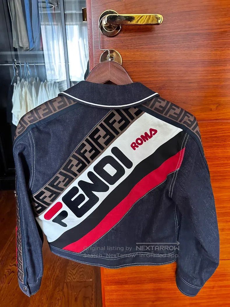 Fendi Fendi Trendy denim jacket Size US XXS / EU 40 - 8 Thumbnail