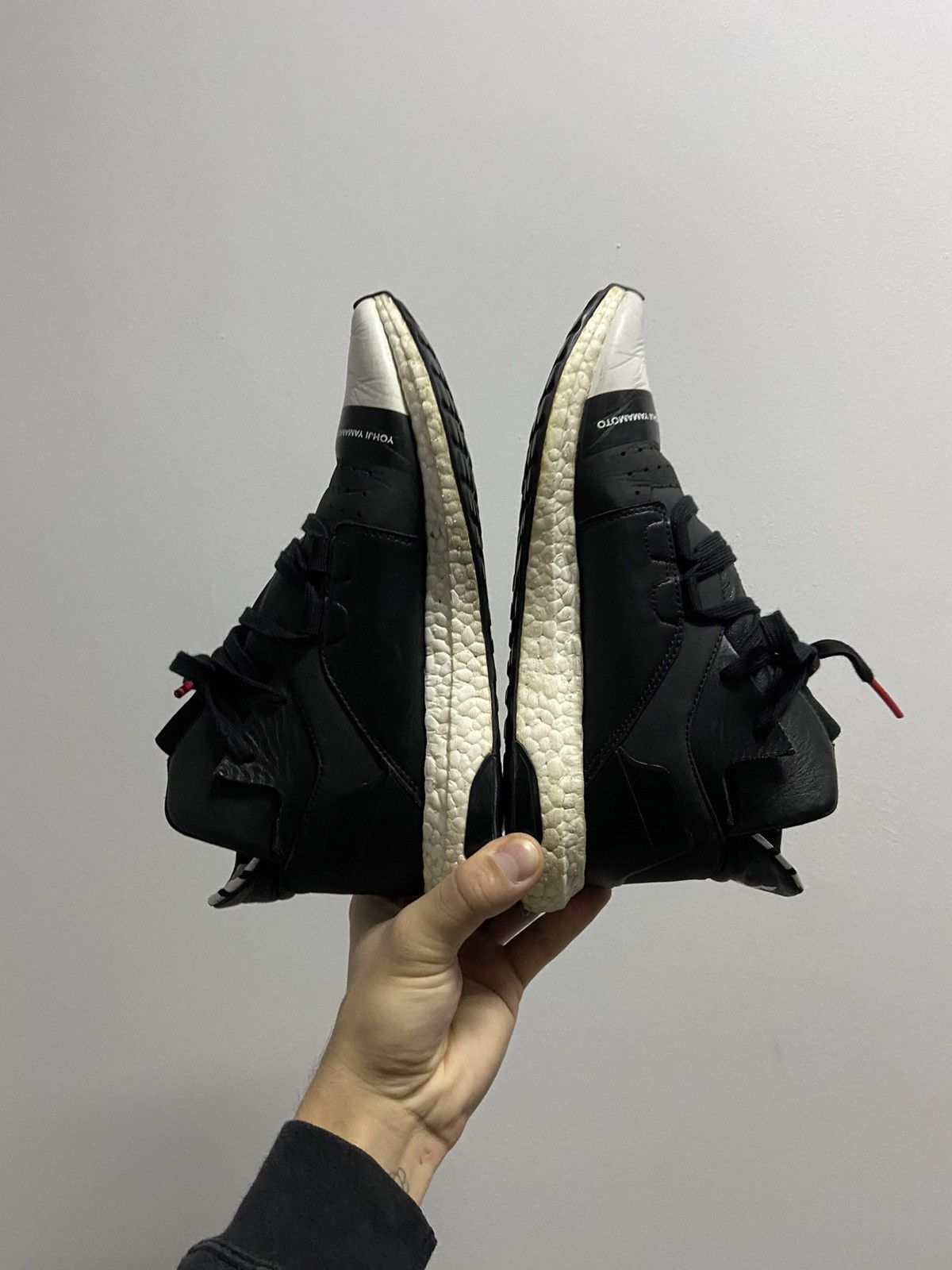 Nike × Vintage Y-3 yohji Yamamoto adidas hi top sneakers vintage boost Size US 8 / EU 41 - 7 Thumbnail