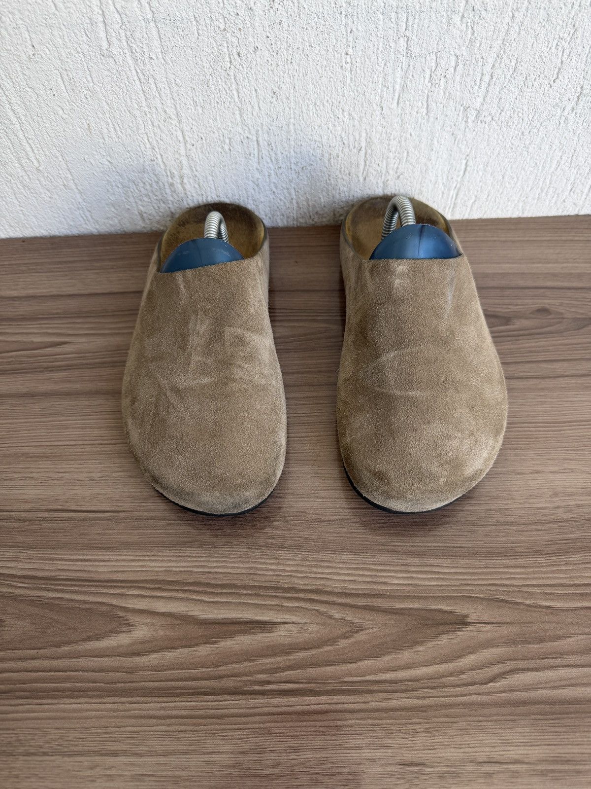 The Row Suede hugo mules Size US 5 / EU 37 - 5 Thumbnail