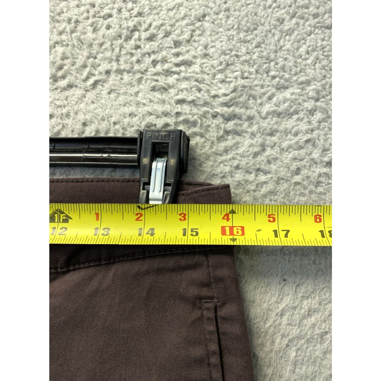 Vintage VINTAGE RCA Chino Pants Mens Size 32x29 Slim-Straight Brown Twill Casual Travel Size US 32 / EU 48 - 5 Thumbnail